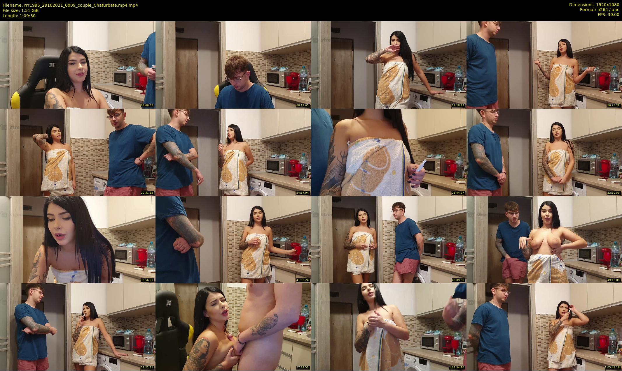 rrr1995 — 70 minute Chaturbate couple cam show recording, 1080p, Oct 29, 2021