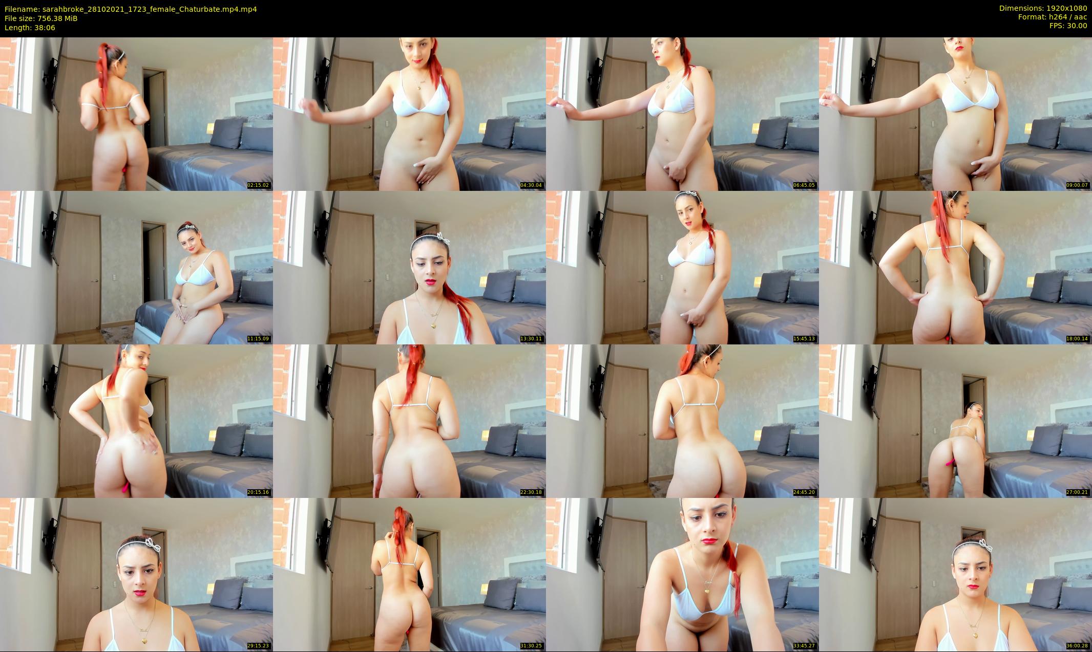 sarahbroke — 39 minute Chaturbate female cam show recording, 1080p, Oct 28, 2021