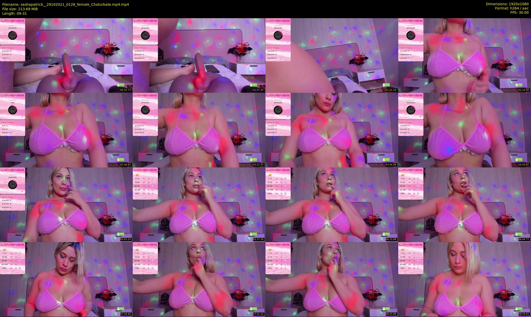 sashapatrick_ — 10 minute Chaturbate female cam show recording, 1080p, Oct 29, 2021