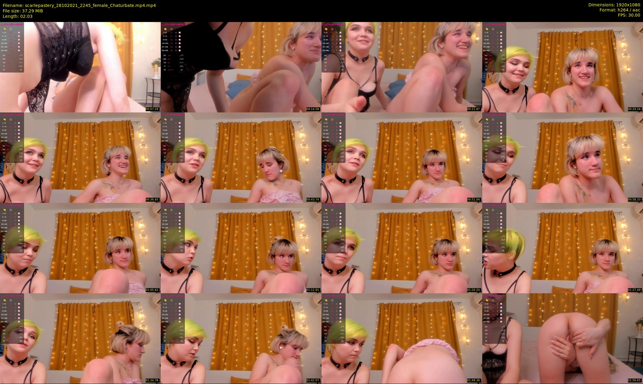 scarlepastery — 3 minute Chaturbate couple cam show recording, 1080p, Oct 28, 2021