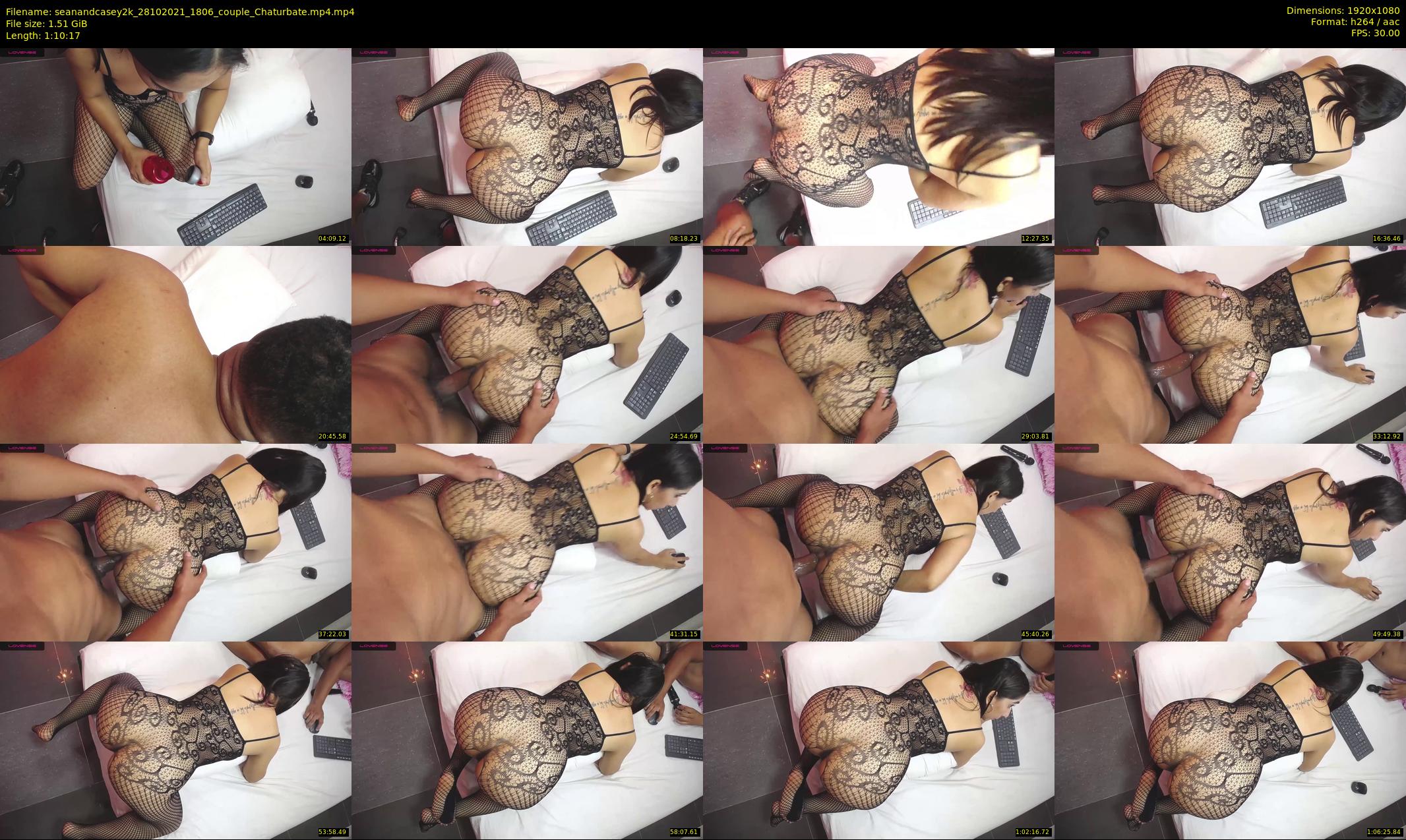 seanandcasey2k — 71 minute Chaturbate couple cam show recording, 1080p, Oct 28, 2021