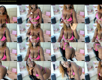 selene_ebony — 22 minute Chaturbate female cam show recording, 1080p, Oct 28, 2021
