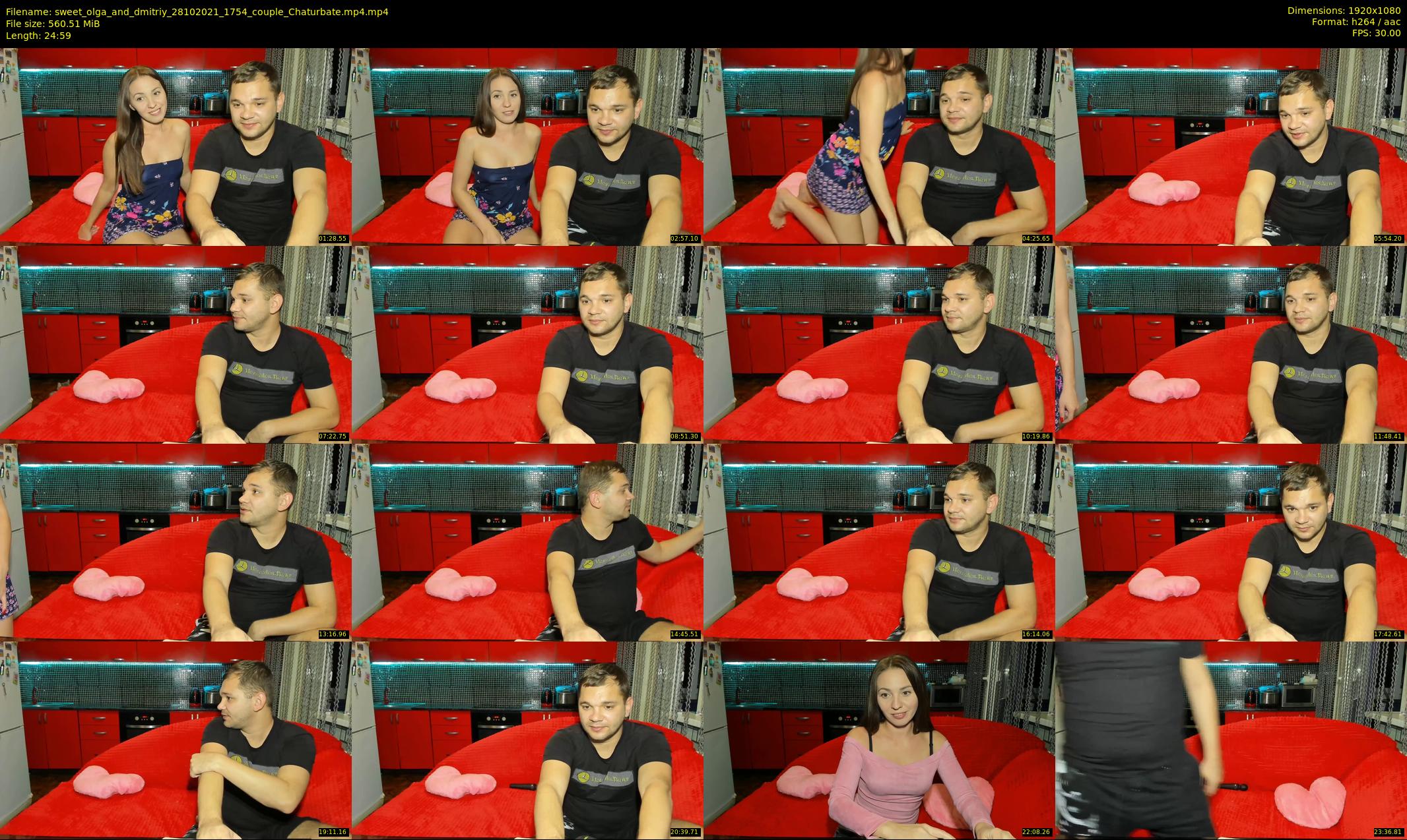 sweet_olga_and_dmitriy — 25 minute Chaturbate couple cam show recording, 1080p, Oct 28, 2021