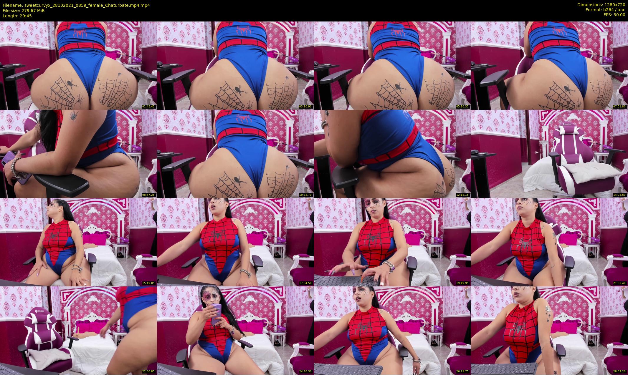 sweetcurvyx — 30 minute Chaturbate couple cam show recording, 720p, Oct 28, 2021