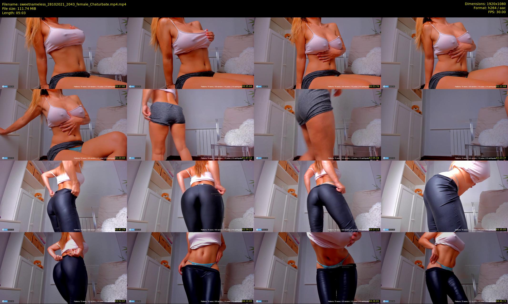 sweetnameless — 6 minute Chaturbate couple cam show recording, 1080p, Oct 28, 2021