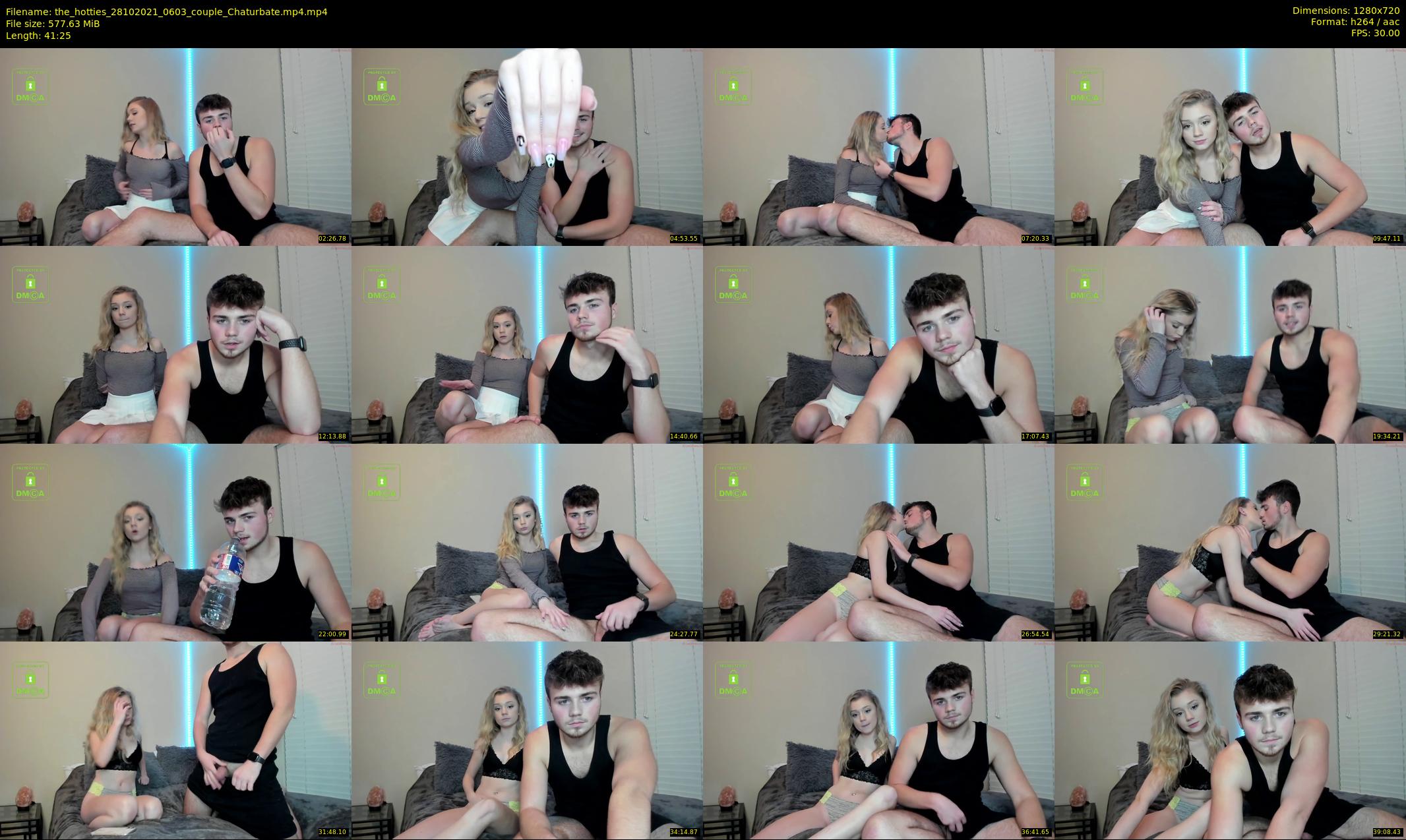 the_hotties — 42 minute Chaturbate couple cam show recording, 720p, Oct 28, 2021