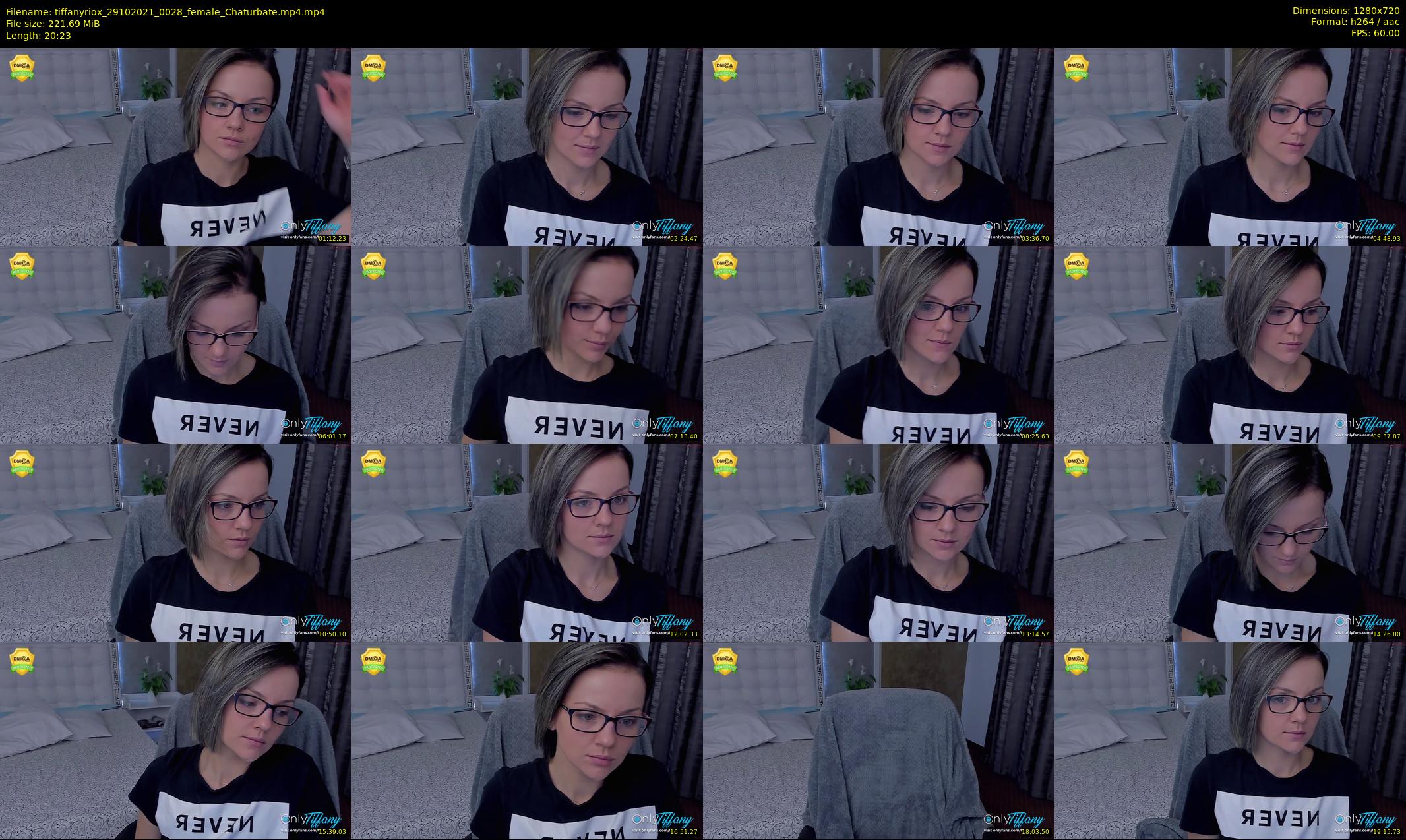 tiffanyriox — 21 minute Chaturbate female cam show recording, 720p, Oct 29, 2021
