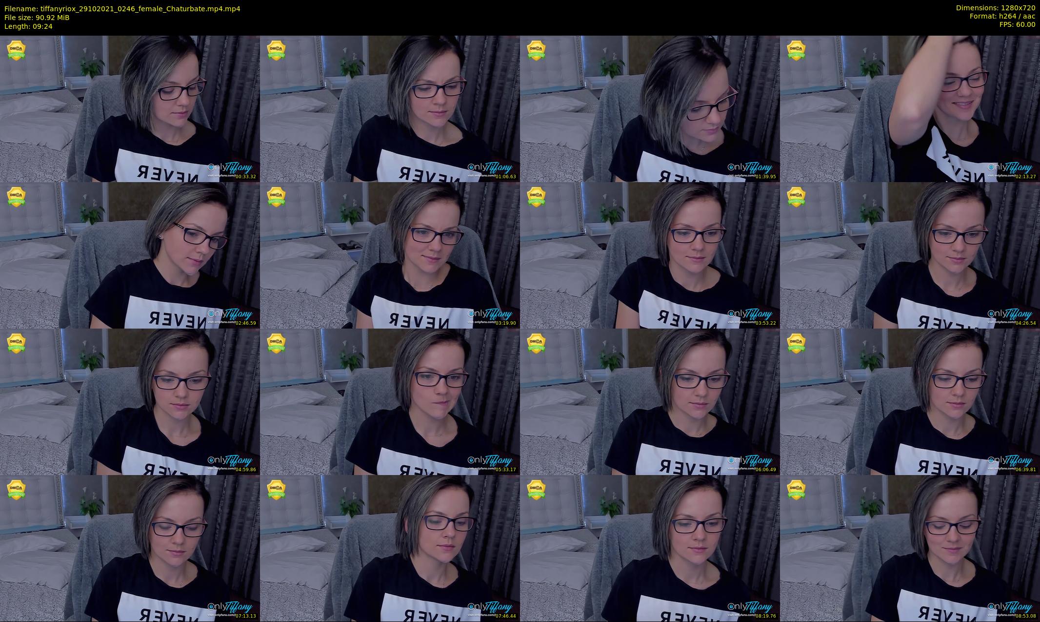 tiffanyriox — 10 minute Chaturbate female cam show recording, 720p, Oct 29, 2021
