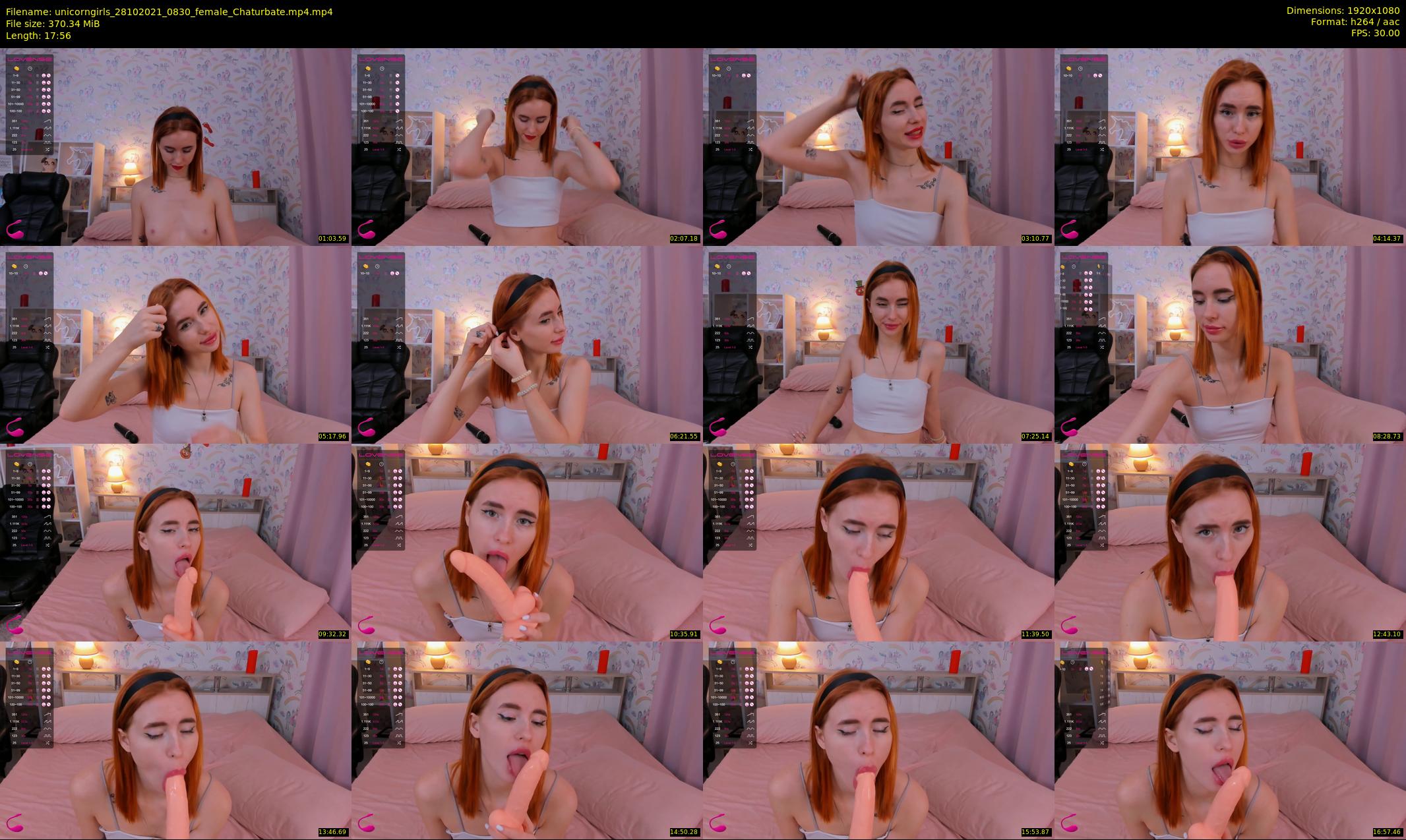 unicorngirls — 18 minute Chaturbate couple cam show recording, 1080p, Oct 28, 2021
