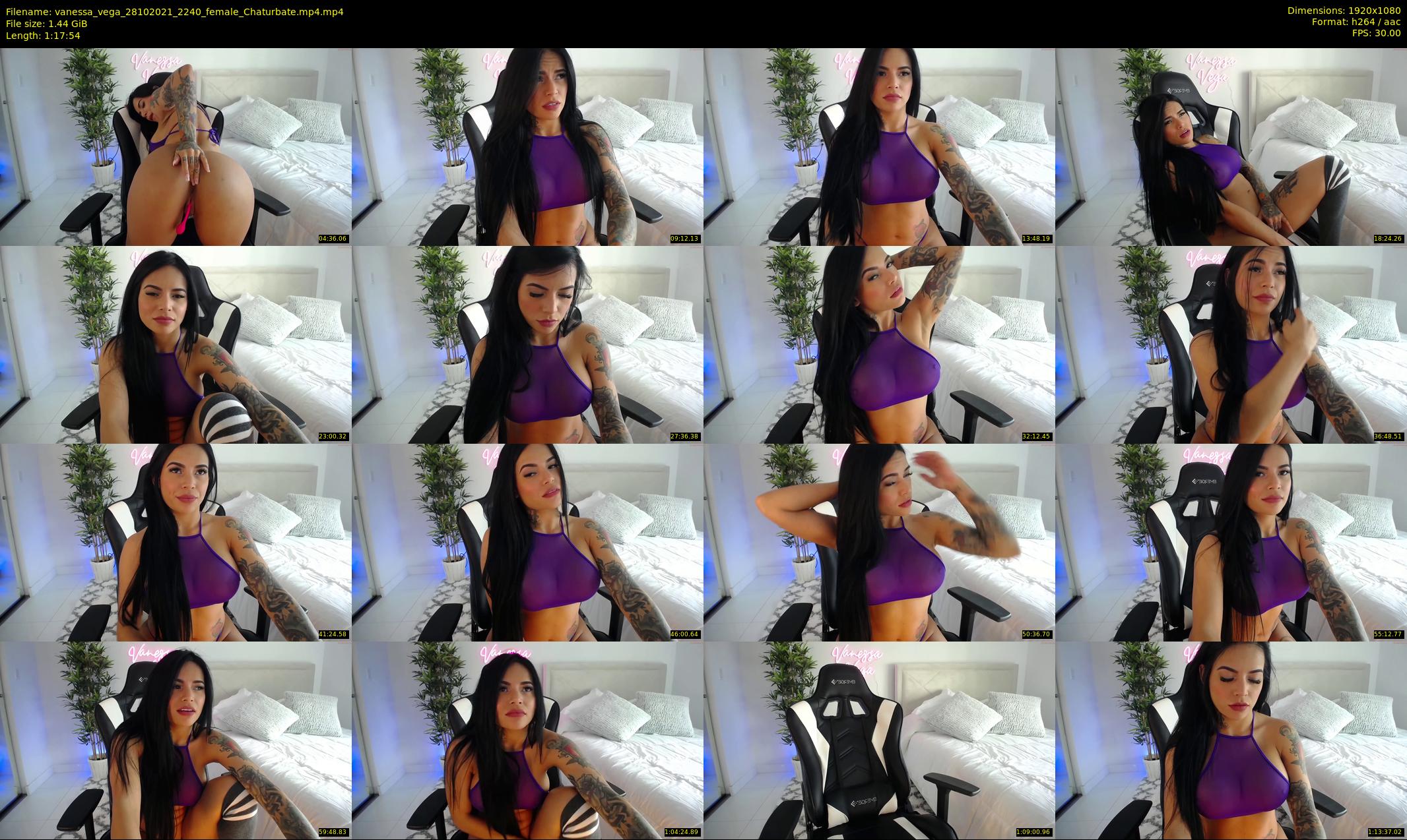vanessa_vega — 78 minute Chaturbate female cam show recording, 1080p, Oct 28, 2021