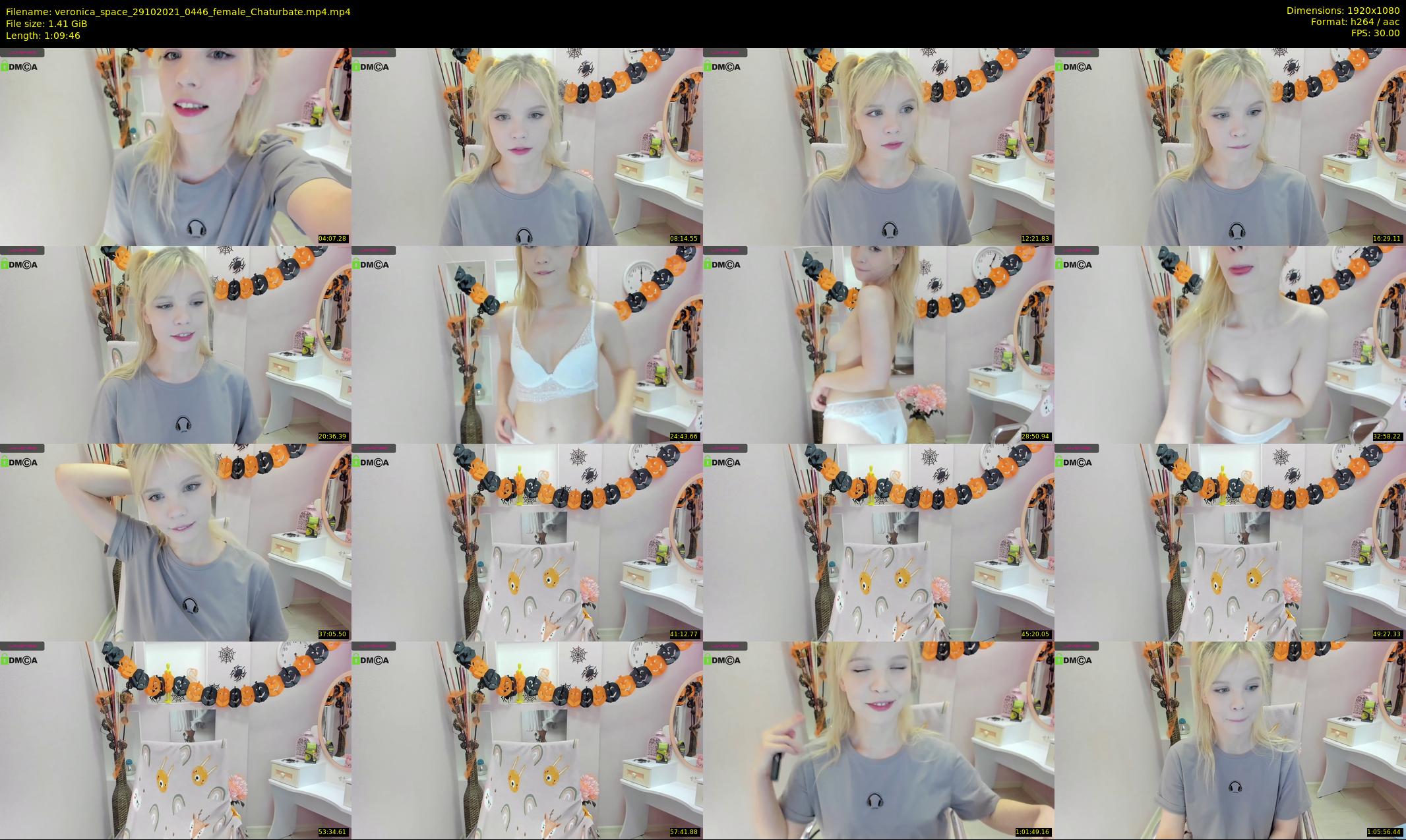 veronica_space — 70 minute Chaturbate female cam show recording, 1080p, Oct 29, 2021