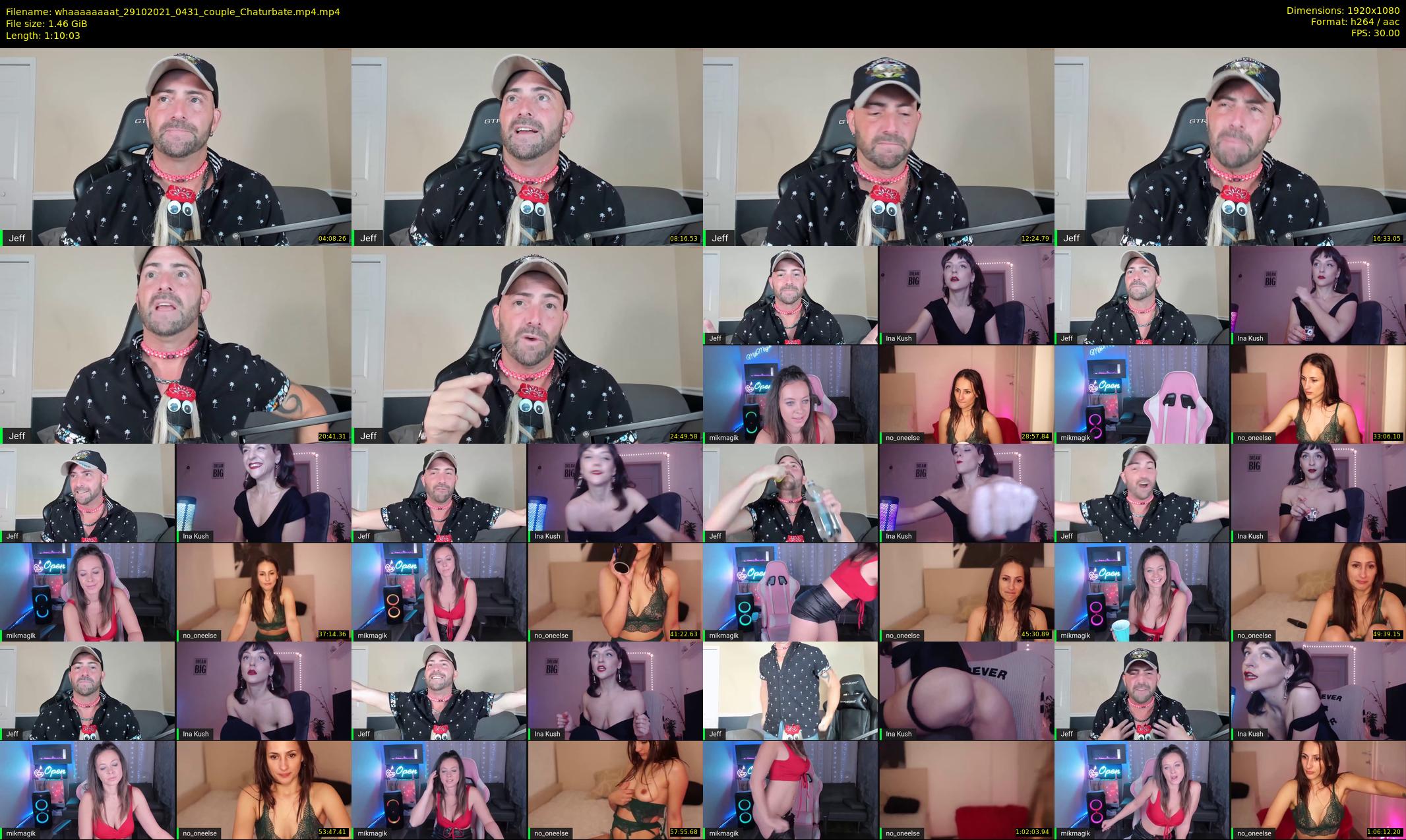 whaaaaaaaat — 71 minute Chaturbate couple cam show recording, 1080p, Oct 29, 2021