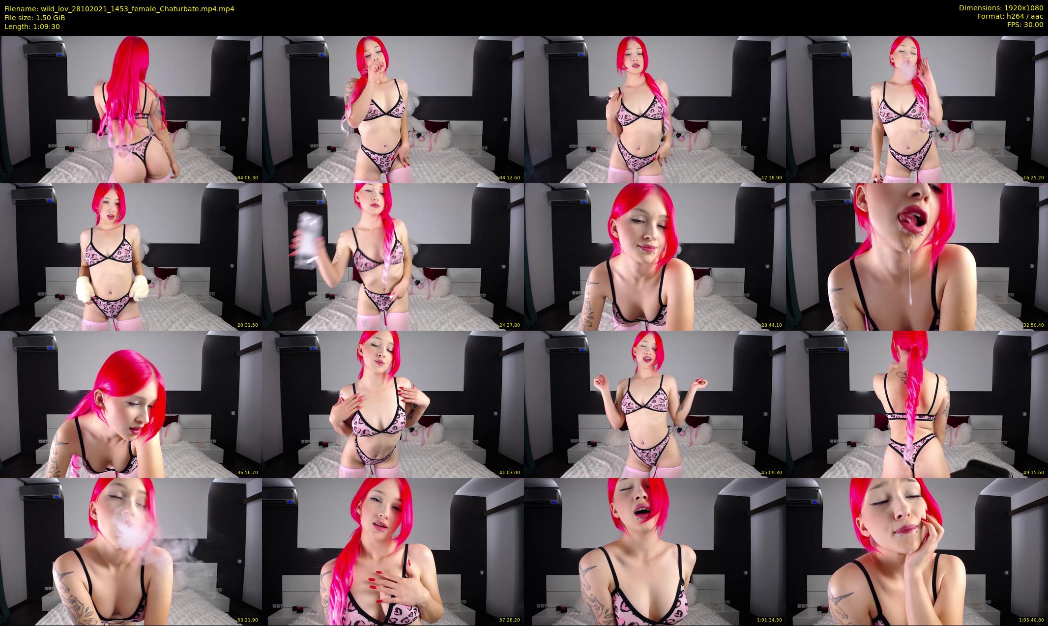 wild_lov — 70 minute Chaturbate female cam show recording, 1080p, Oct 28, 2021