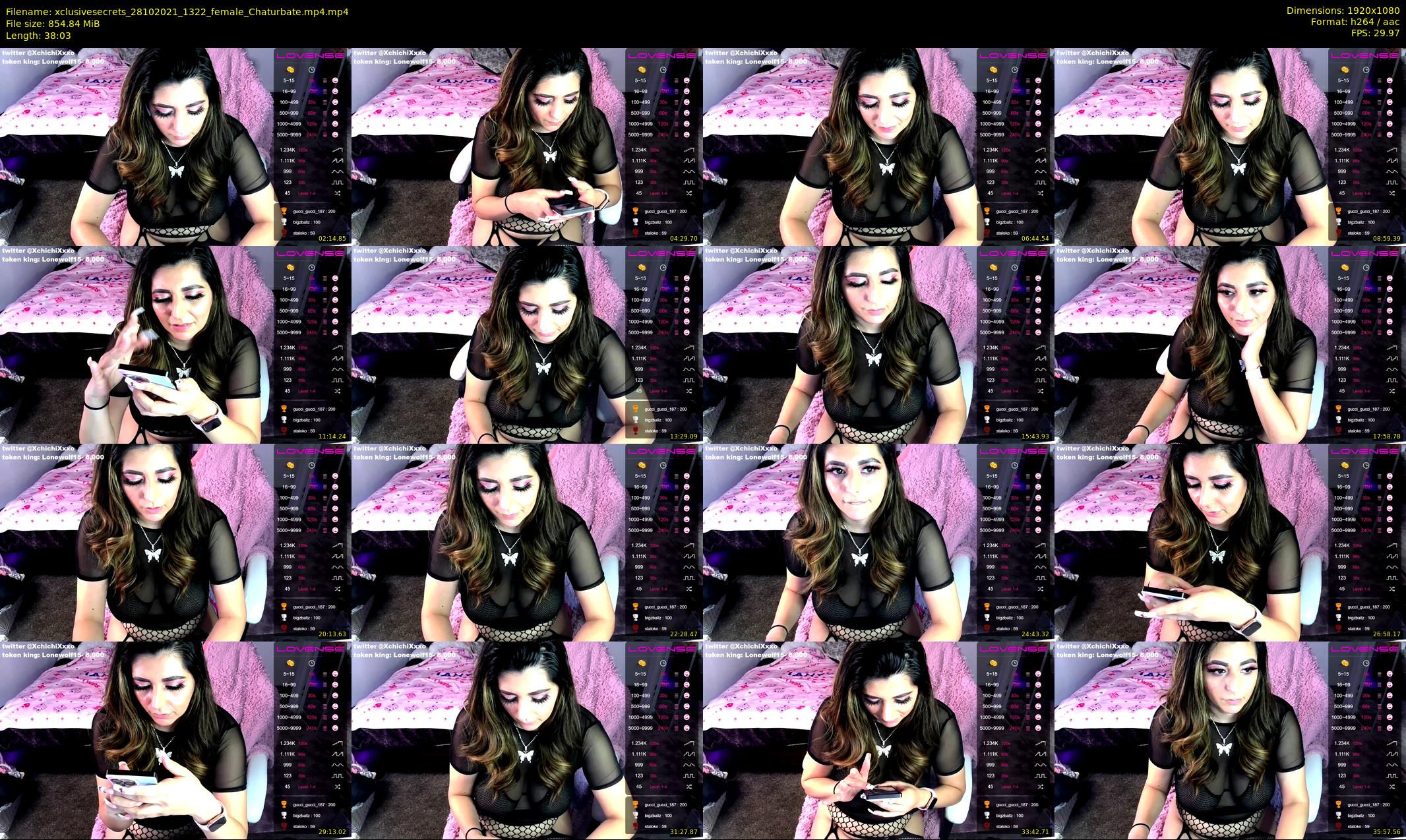 xclusivesecrets — 39 minute Chaturbate female cam show recording, 1080p, Oct 28, 2021