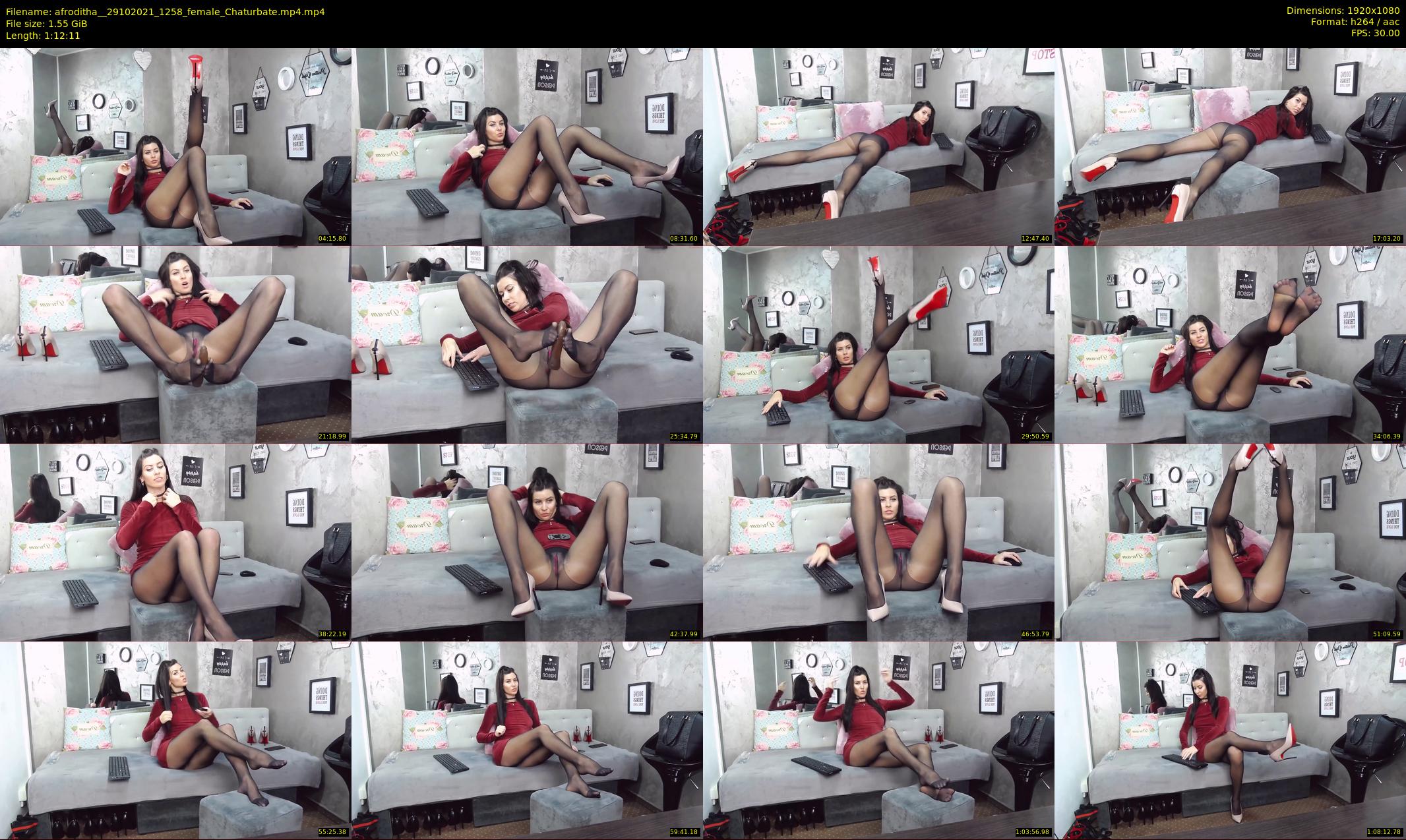 afroditha_ — 73 minute Chaturbate female cam show recording, 1080p, Oct 29, 2021