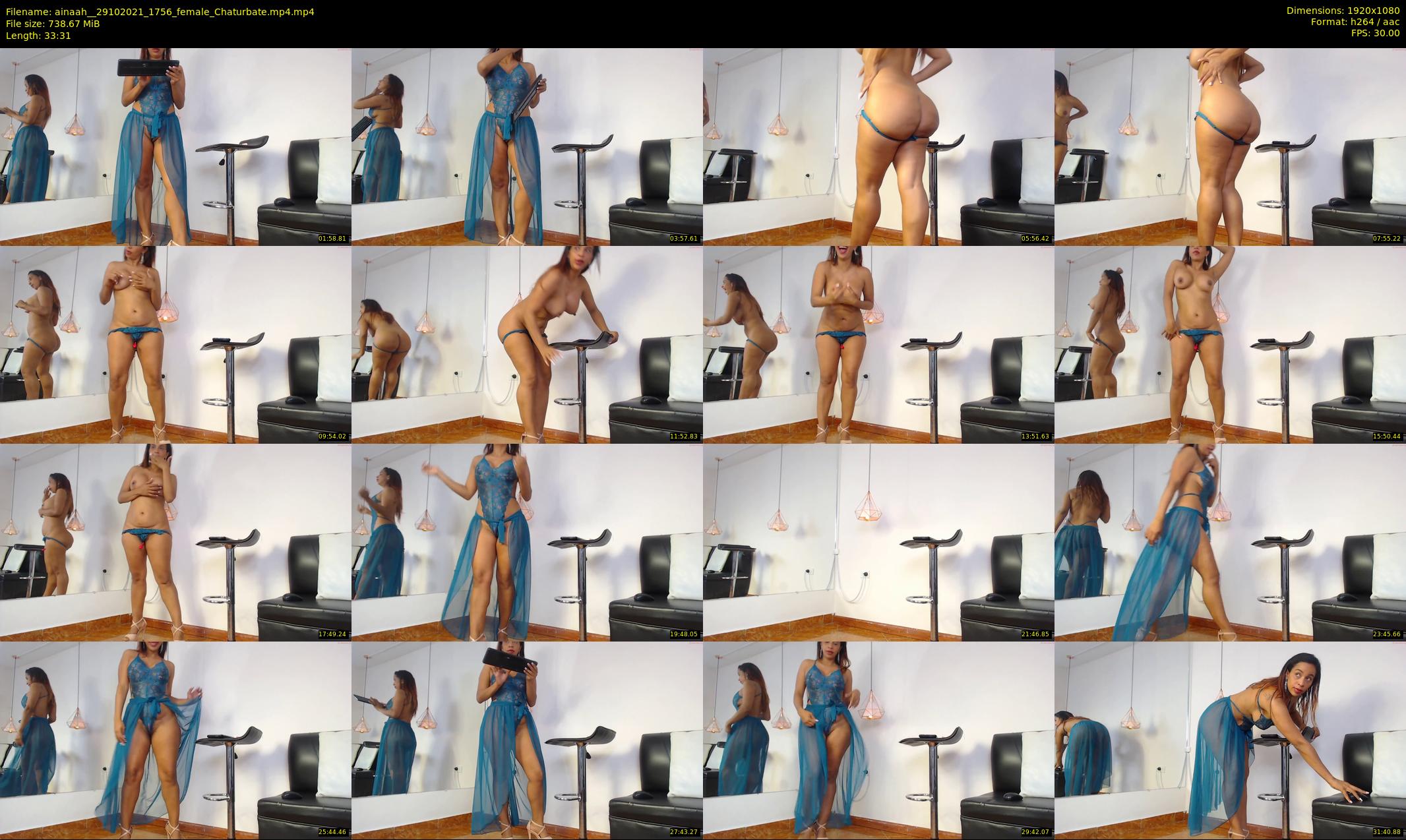 ainaah_ — 34 minute Chaturbate female cam show recording, 1080p, Oct 29, 2021