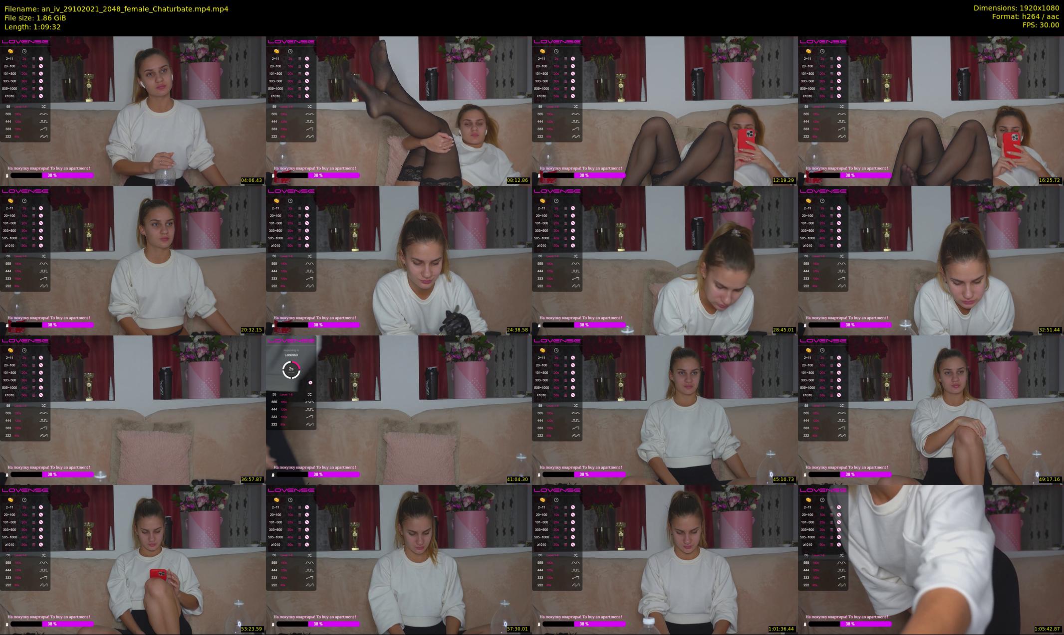 an_iv — 70 minute Chaturbate female cam show recording, 1080p, Oct 29, 2021