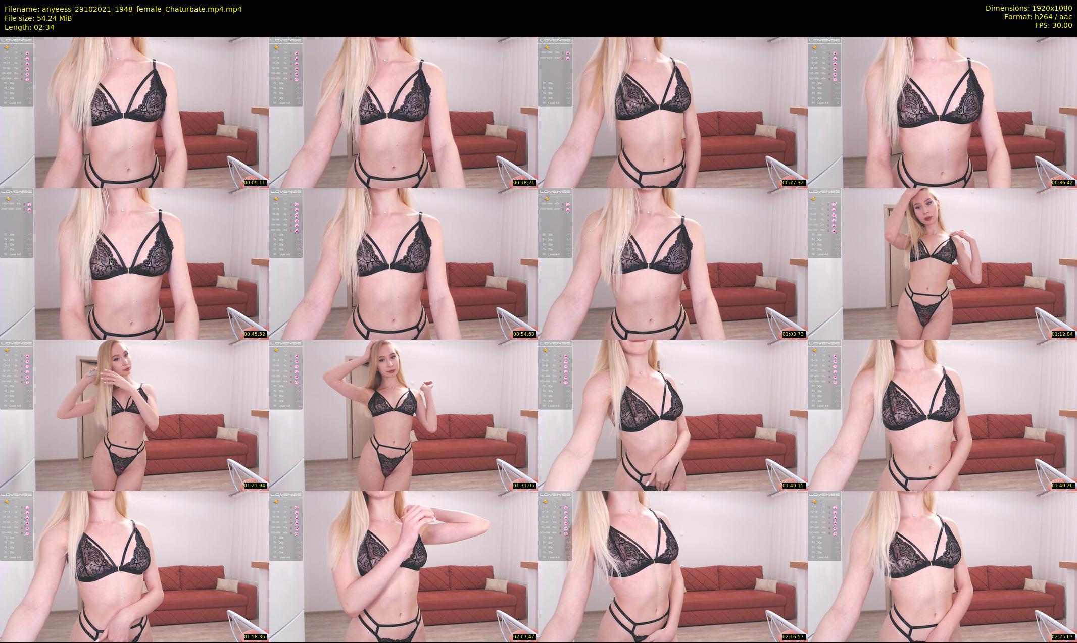 anyeess — 3 minute Chaturbate female cam show recording, 1080p, Oct 29, 2021