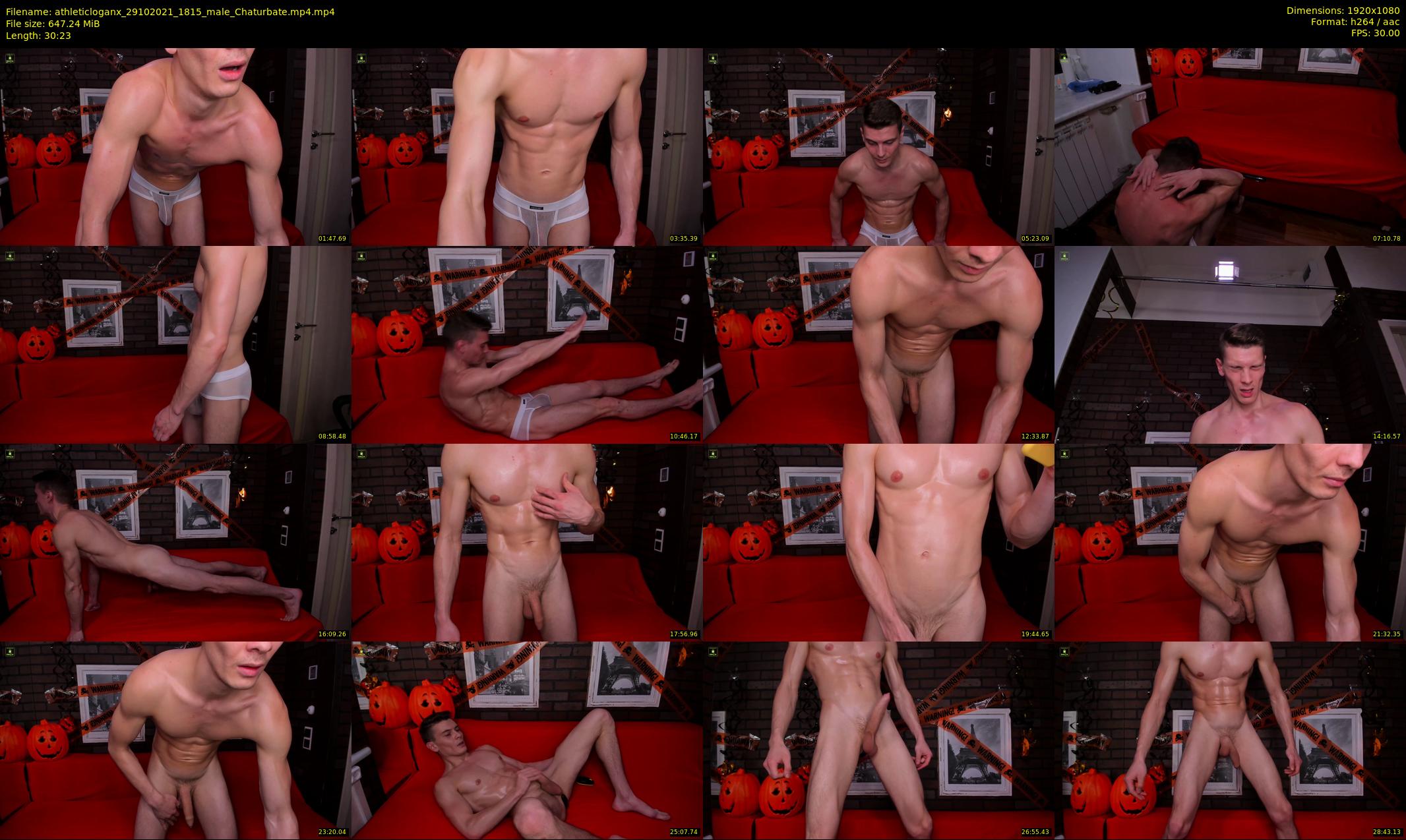 athleticloganx — 31 minute Chaturbate male cam show recording, 1080p, Oct 29, 2021