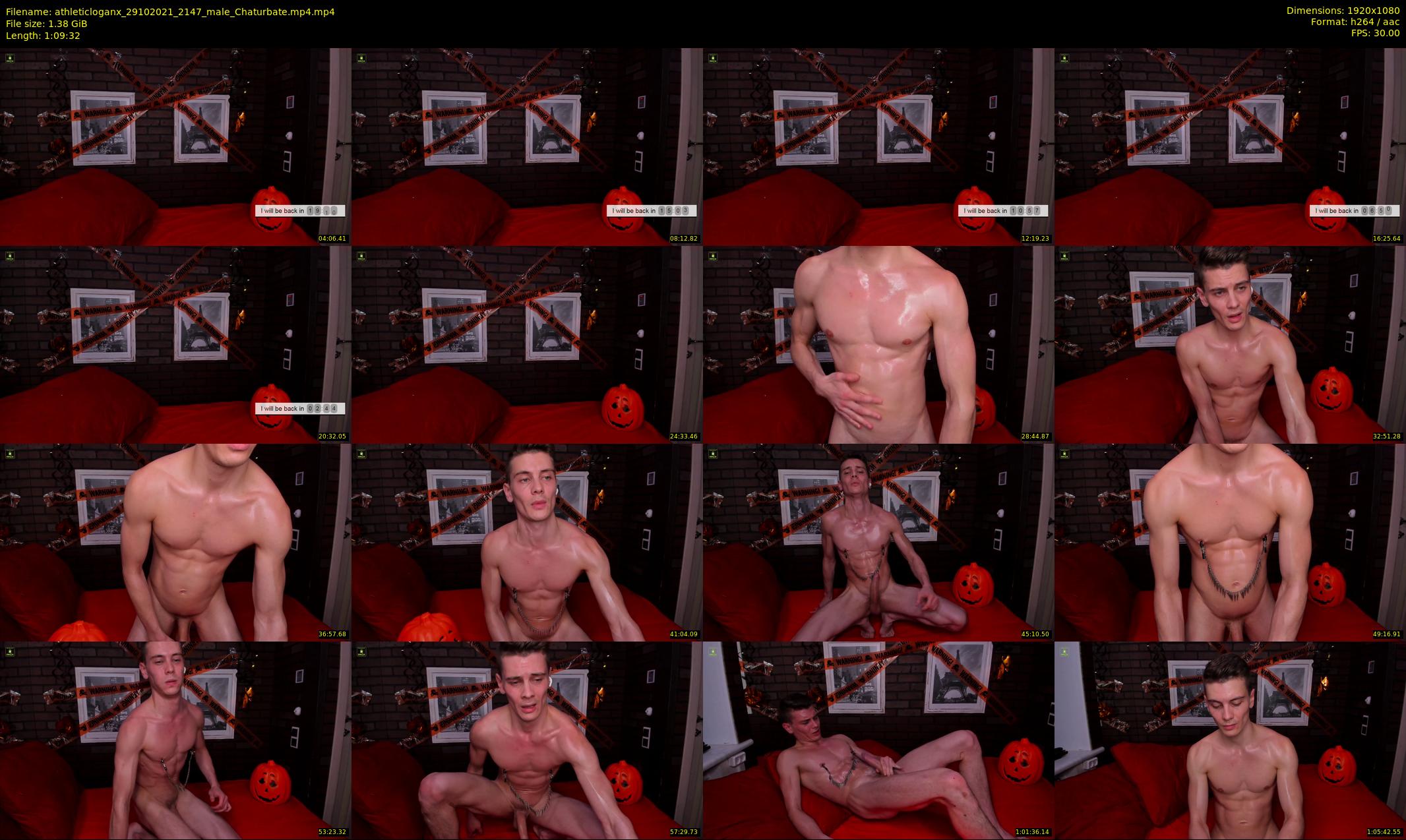 athleticloganx — 70 minute Chaturbate male cam show recording, 1080p, Oct 29, 2021