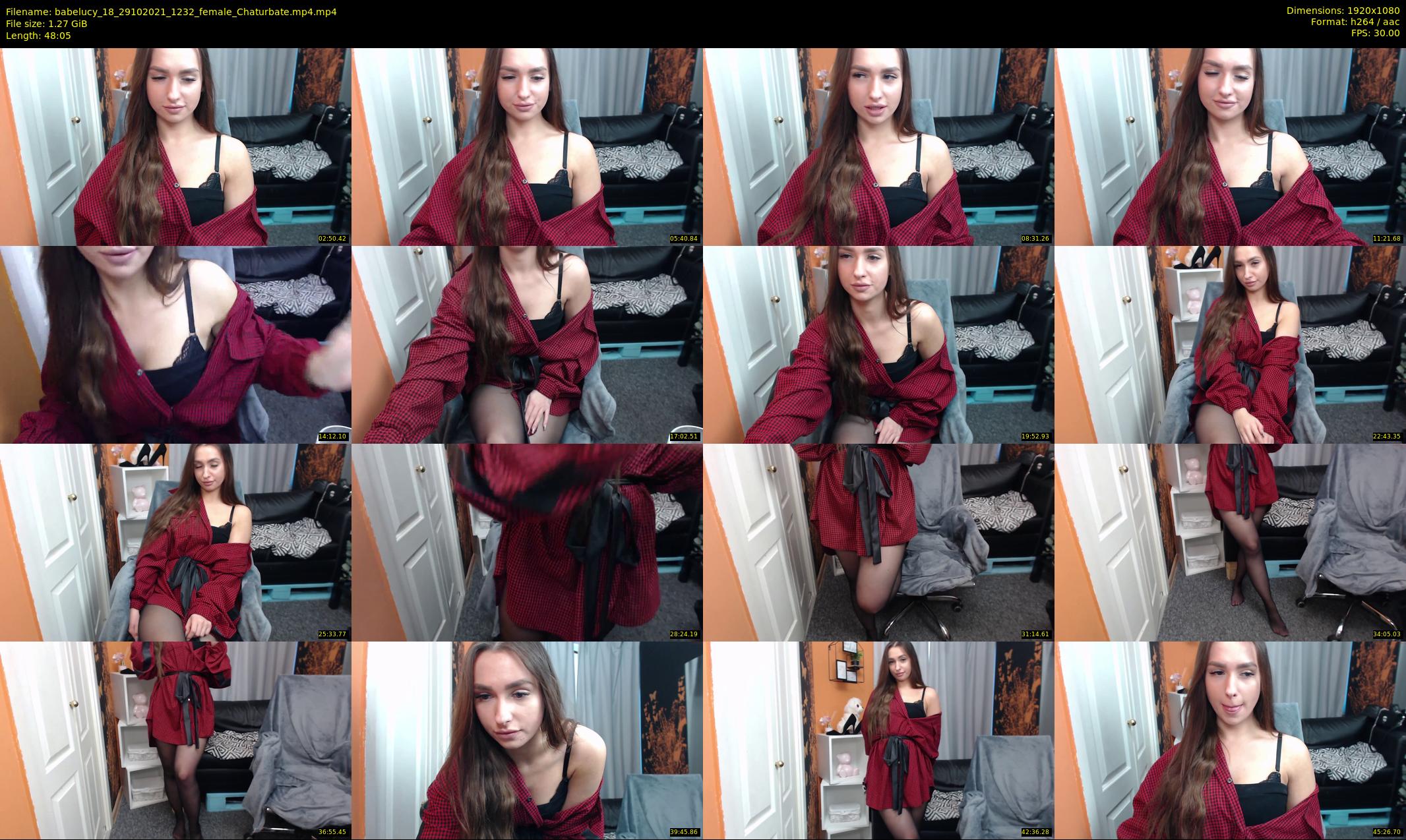 babelucy_18 — 49 minute Chaturbate female cam show recording, 1080p, Oct 29, 2021