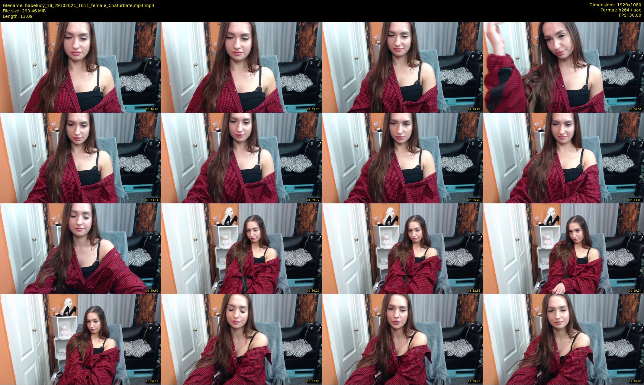 babelucy_18 — 14 minute Chaturbate female cam show recording, 1080p, Oct 29, 2021