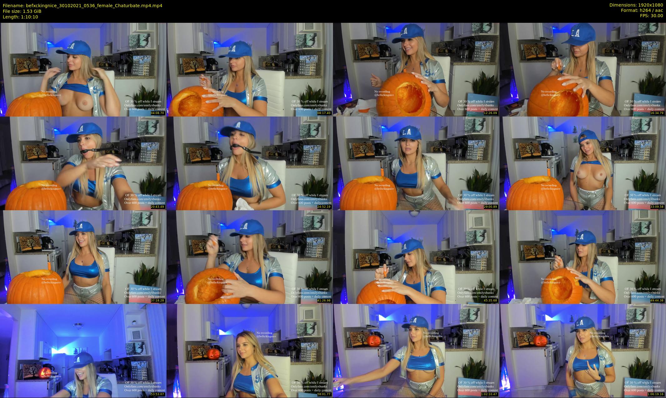 befxckingnice — 71 minute Chaturbate female cam show recording, 1080p, Oct 30, 2021