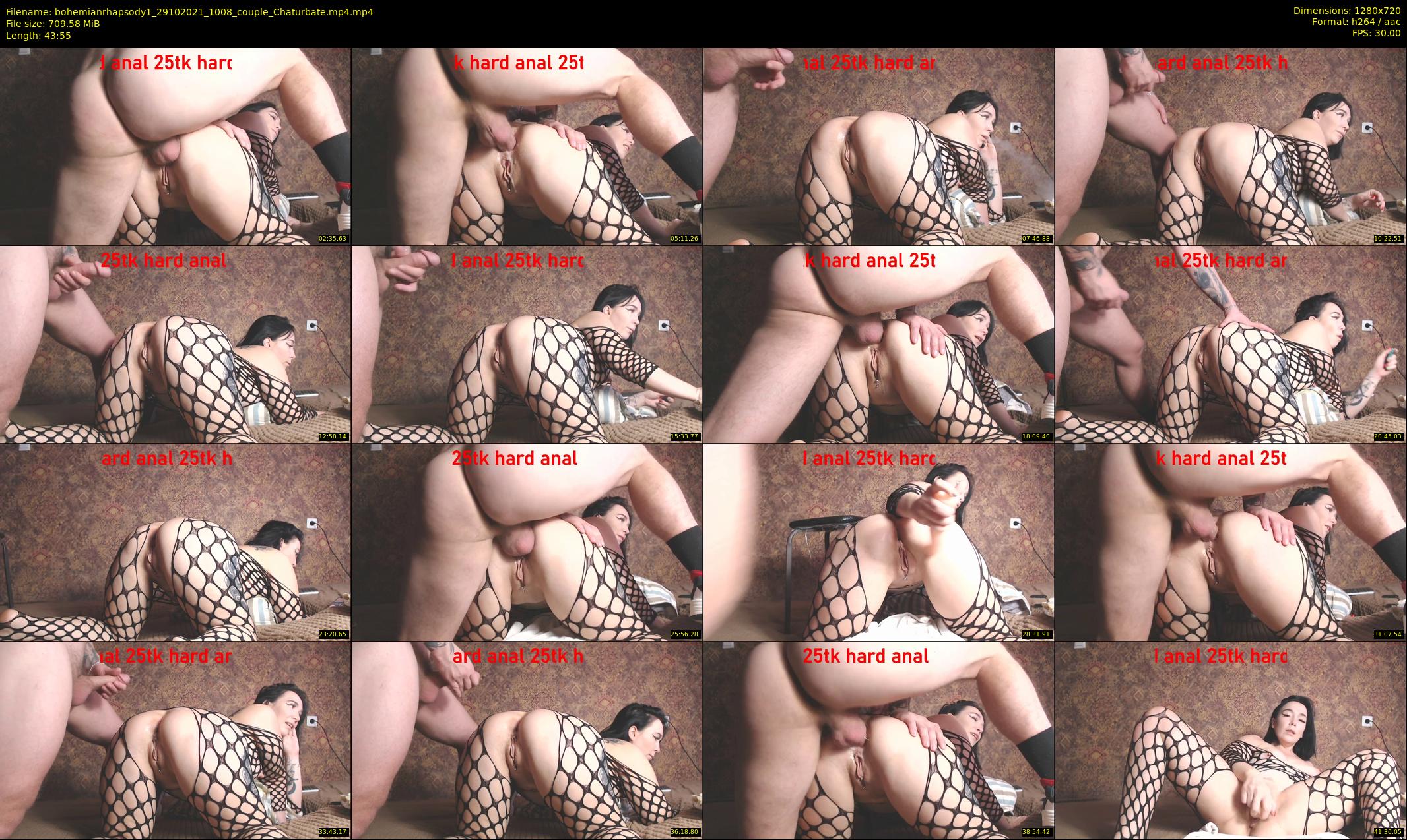 bohemianrhapsody1 — 44 minute Chaturbate couple cam show recording, 720p, Oct 29, 2021