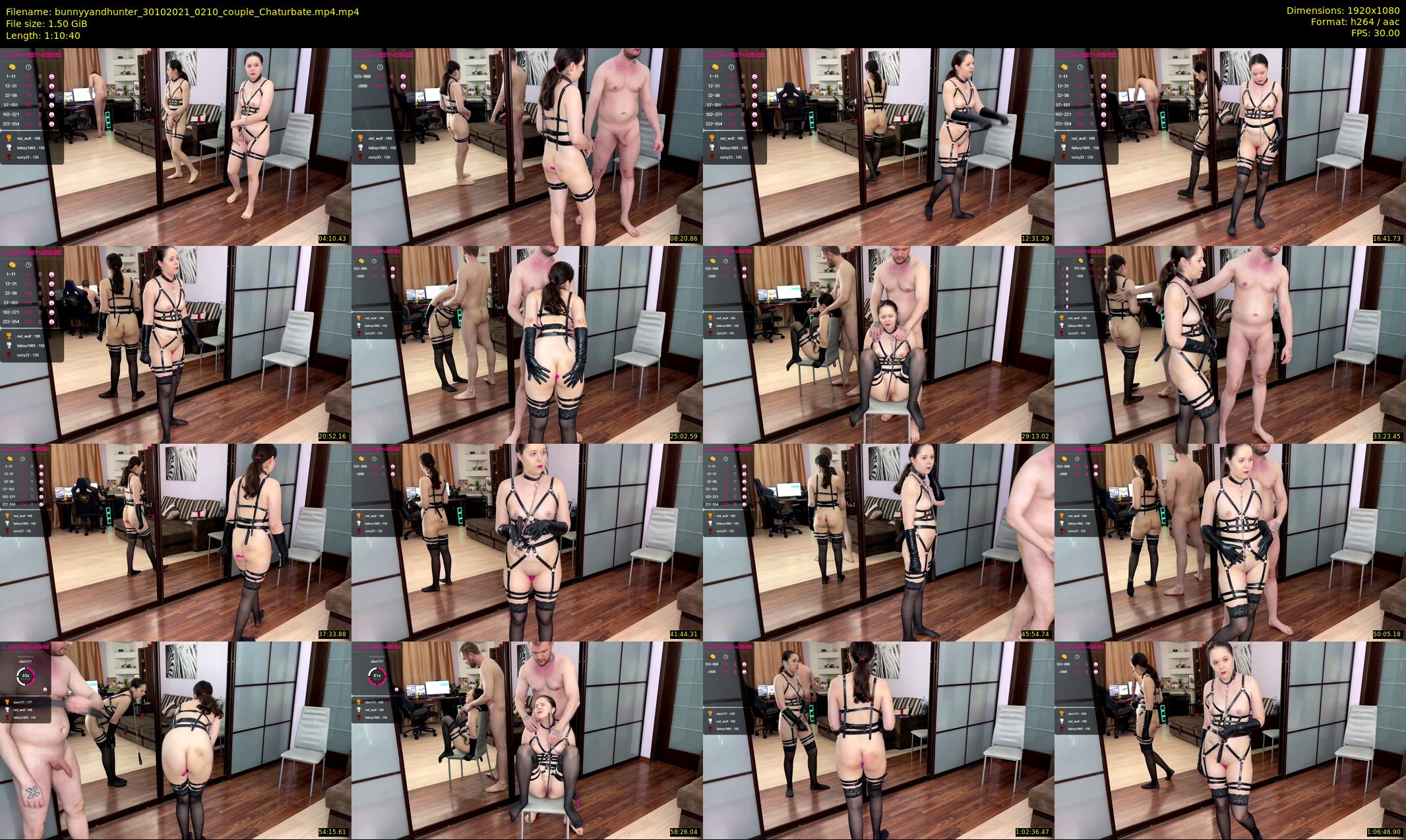 bunnyyandhunter — 71 minute Chaturbate couple cam show recording, 1080p, Oct 30, 2021