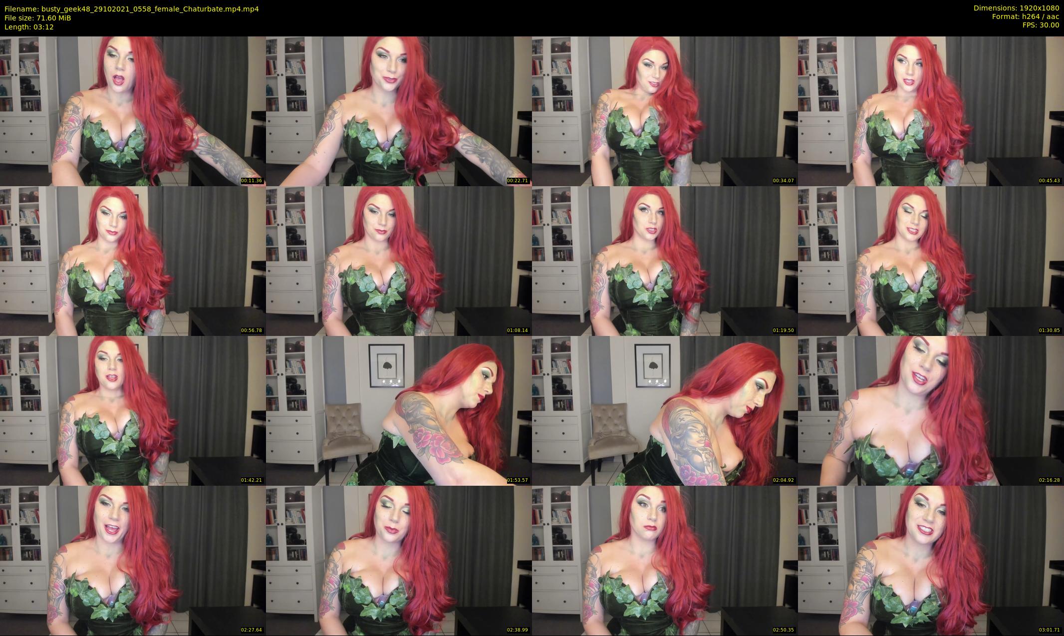 busty_geek48 — 4 minute Chaturbate female cam show recording, 1080p, Oct 29, 2021