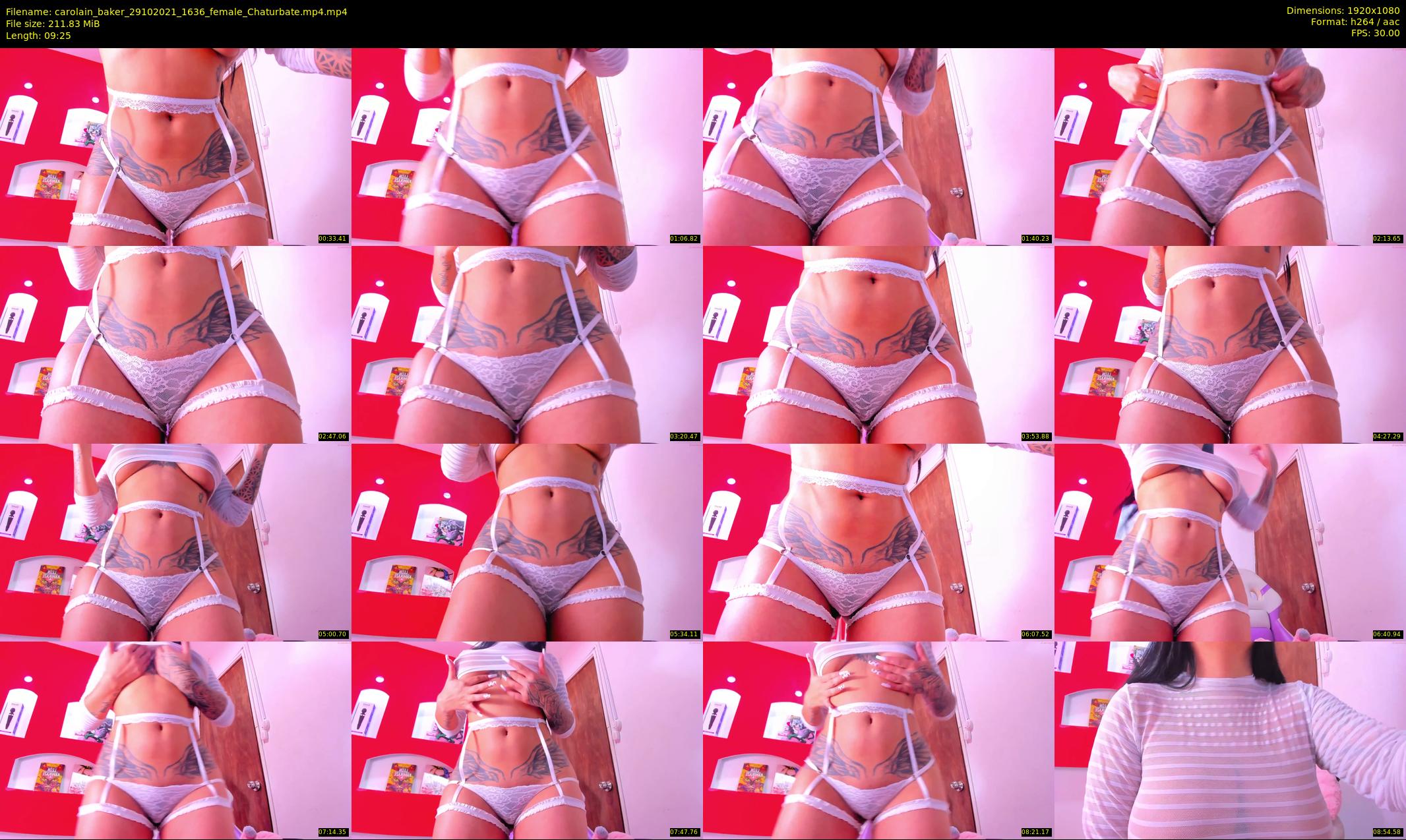 carolain_baker — 10 minute Chaturbate female cam show recording, 1080p, Oct 29, 2021