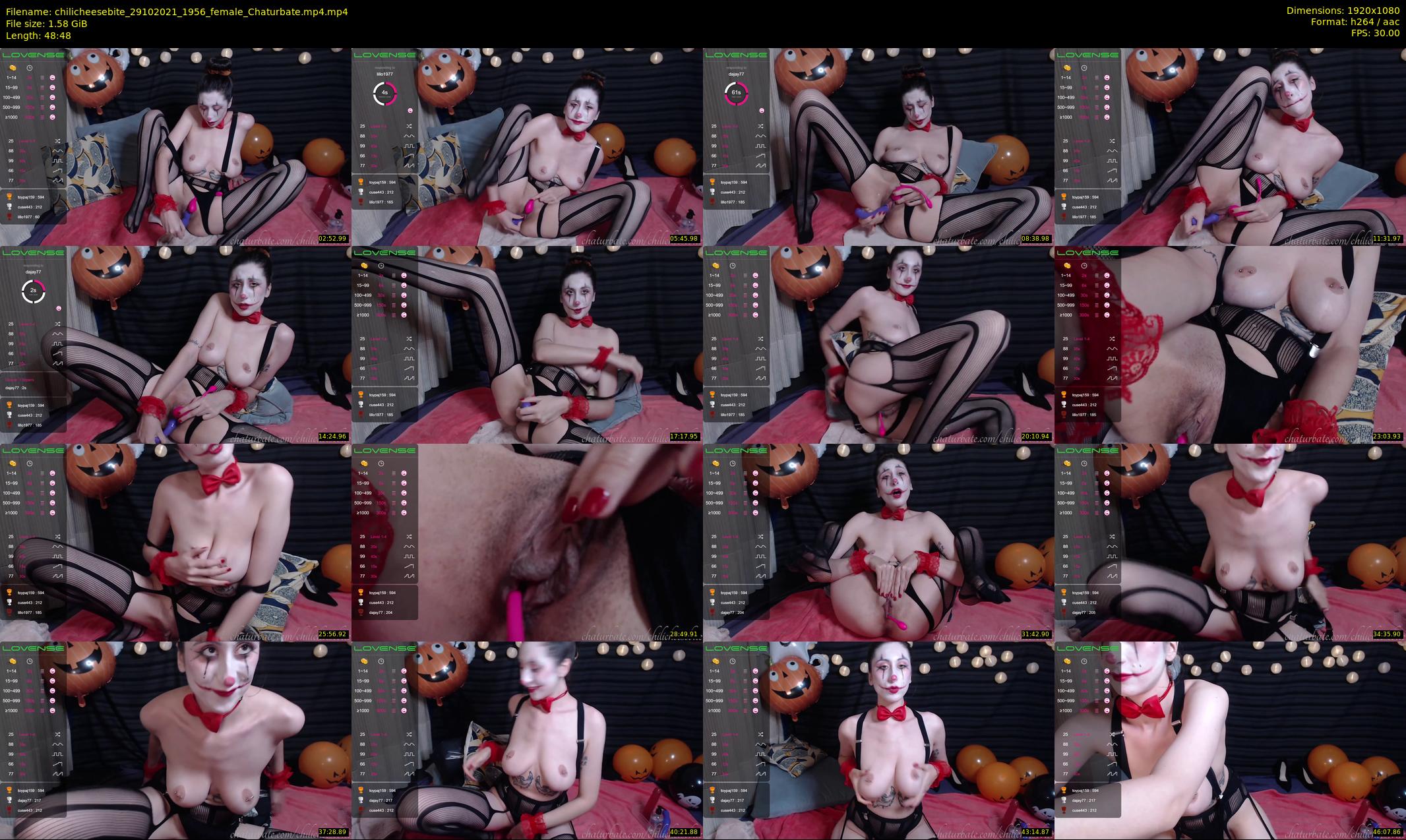 chilicheesebite — 49 minute Chaturbate female cam show recording, 1080p, Oct 29, 2021