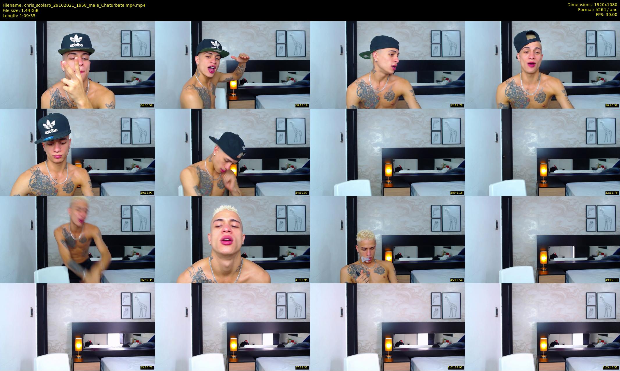 chris_scolaro — 70 minute Chaturbate male cam show recording, 1080p, Oct 29, 2021