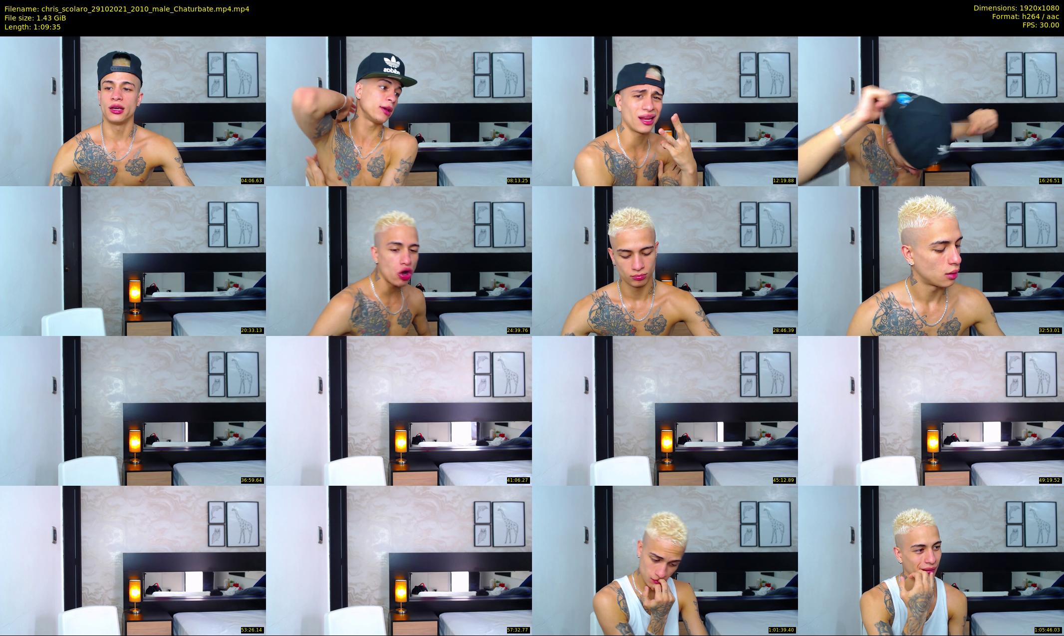 chris_scolaro — 70 minute Chaturbate male cam show recording, 1080p, Oct 29, 2021