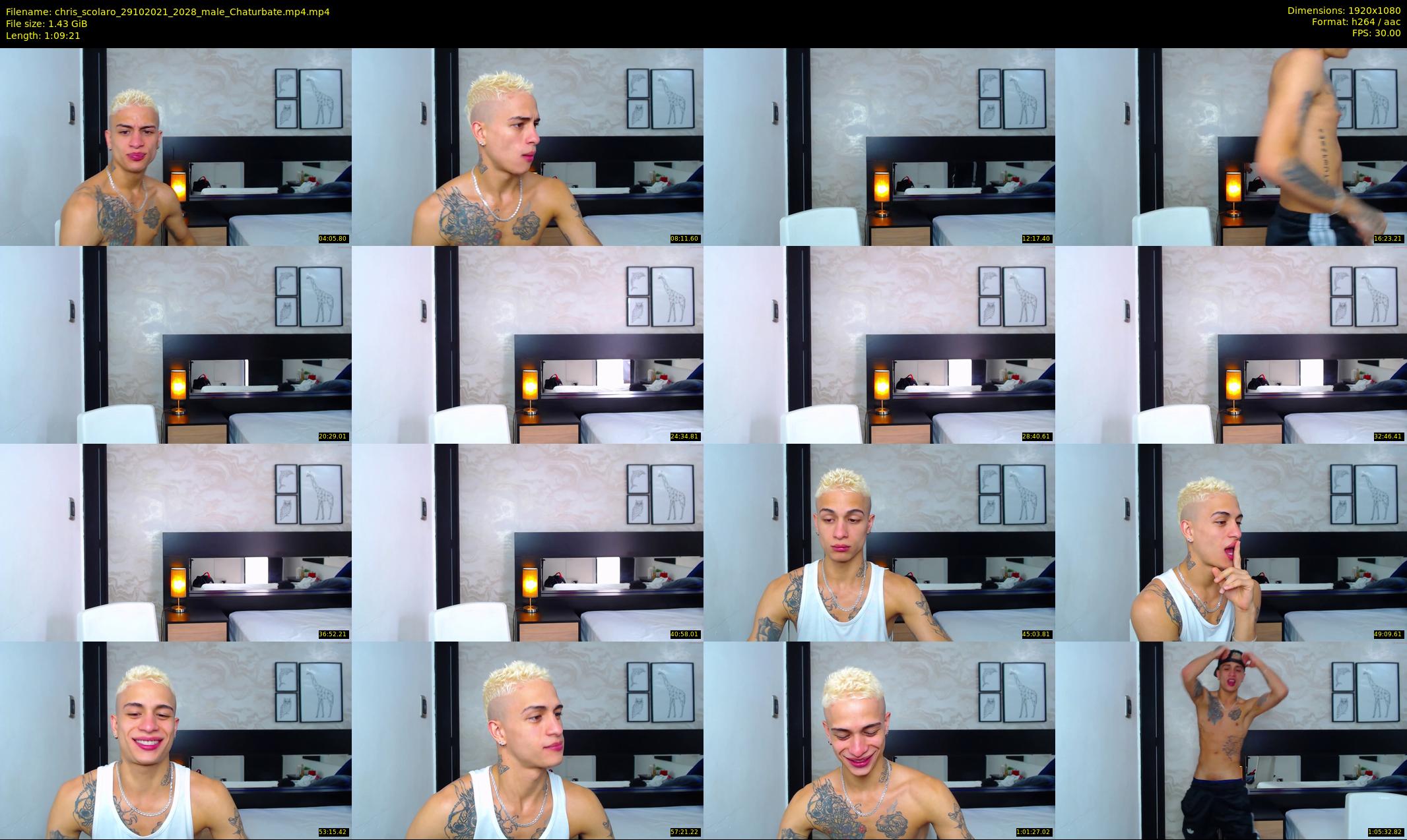 chris_scolaro — 70 minute Chaturbate male cam show recording, 1080p, Oct 29, 2021