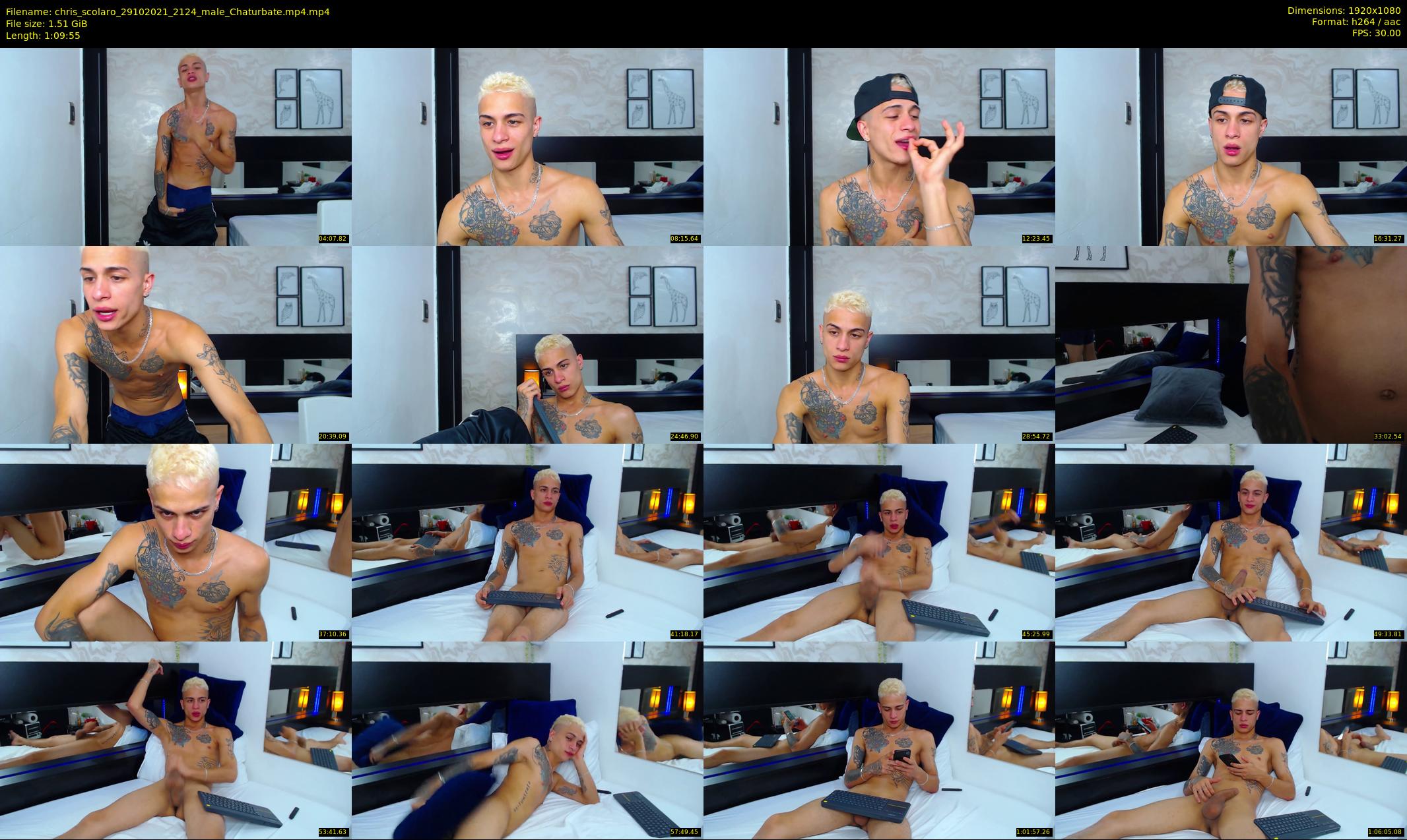 chris_scolaro — 70 minute Chaturbate male cam show recording, 1080p, Oct 29, 2021