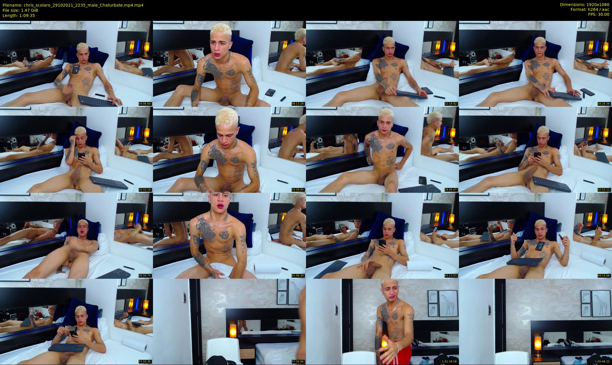 chris_scolaro — 70 minute Chaturbate male cam show recording, 1080p, Oct 29, 2021