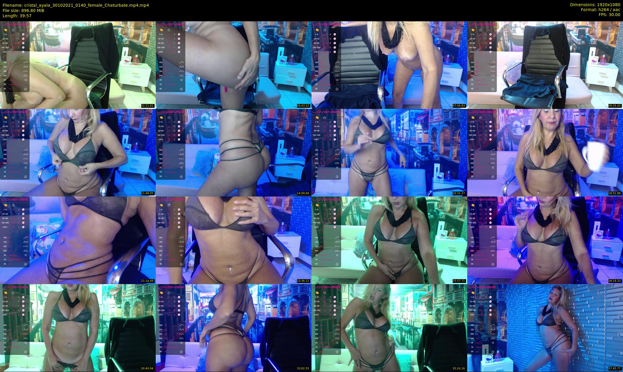 cristal_ayala — 40 minute Chaturbate female cam show recording, 1080p, Oct 30, 2021
