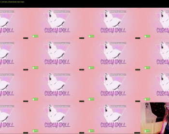 curlydoll1 — 70 minute Chaturbate female cam show recording, 720p, Oct 29, 2021