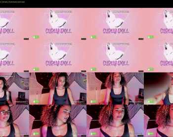 curlydoll1 — 70 minute Chaturbate female cam show recording, 720p, Oct 29, 2021