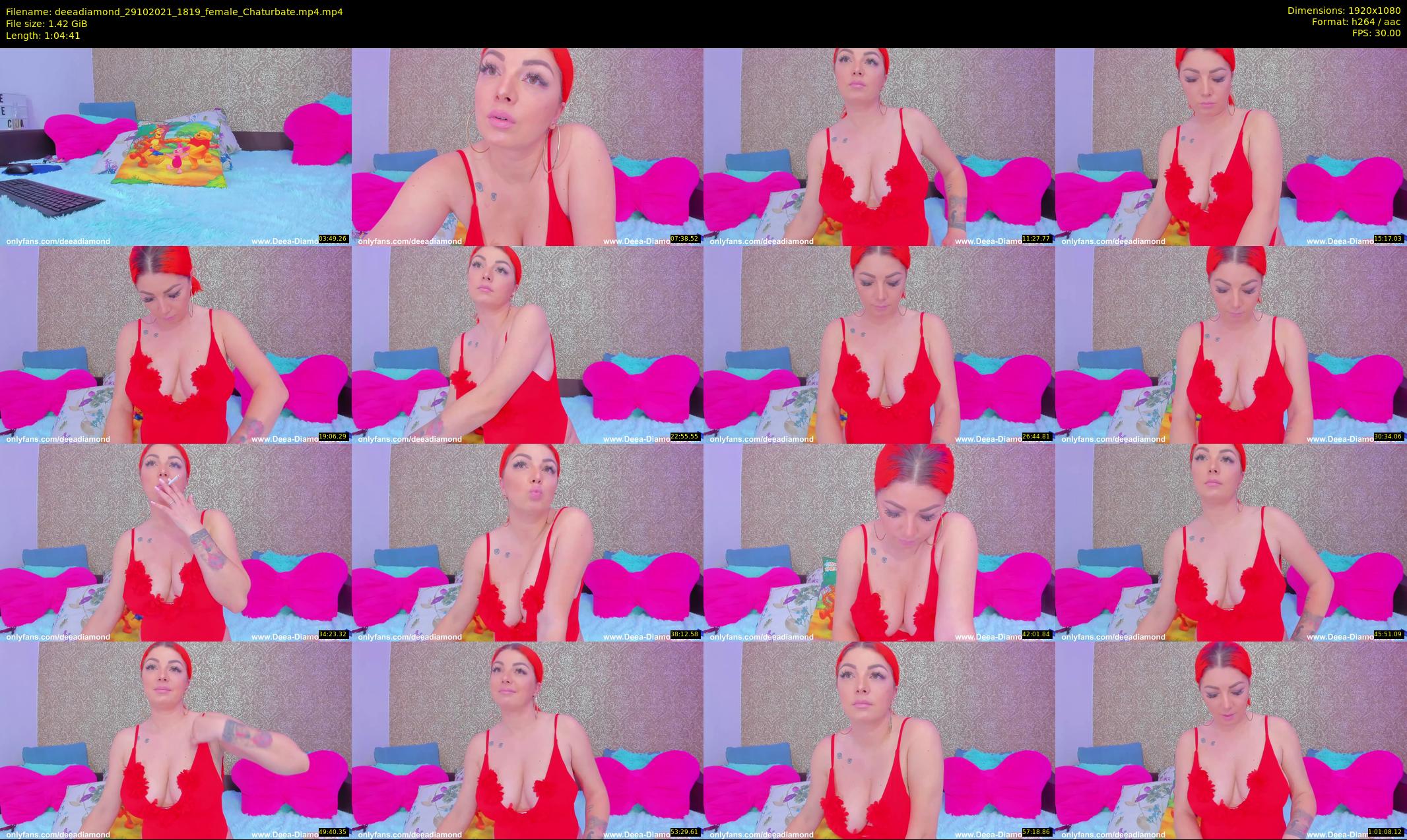 deeadiamond — 65 minute Chaturbate female cam show recording, 1080p, Oct 29, 2021