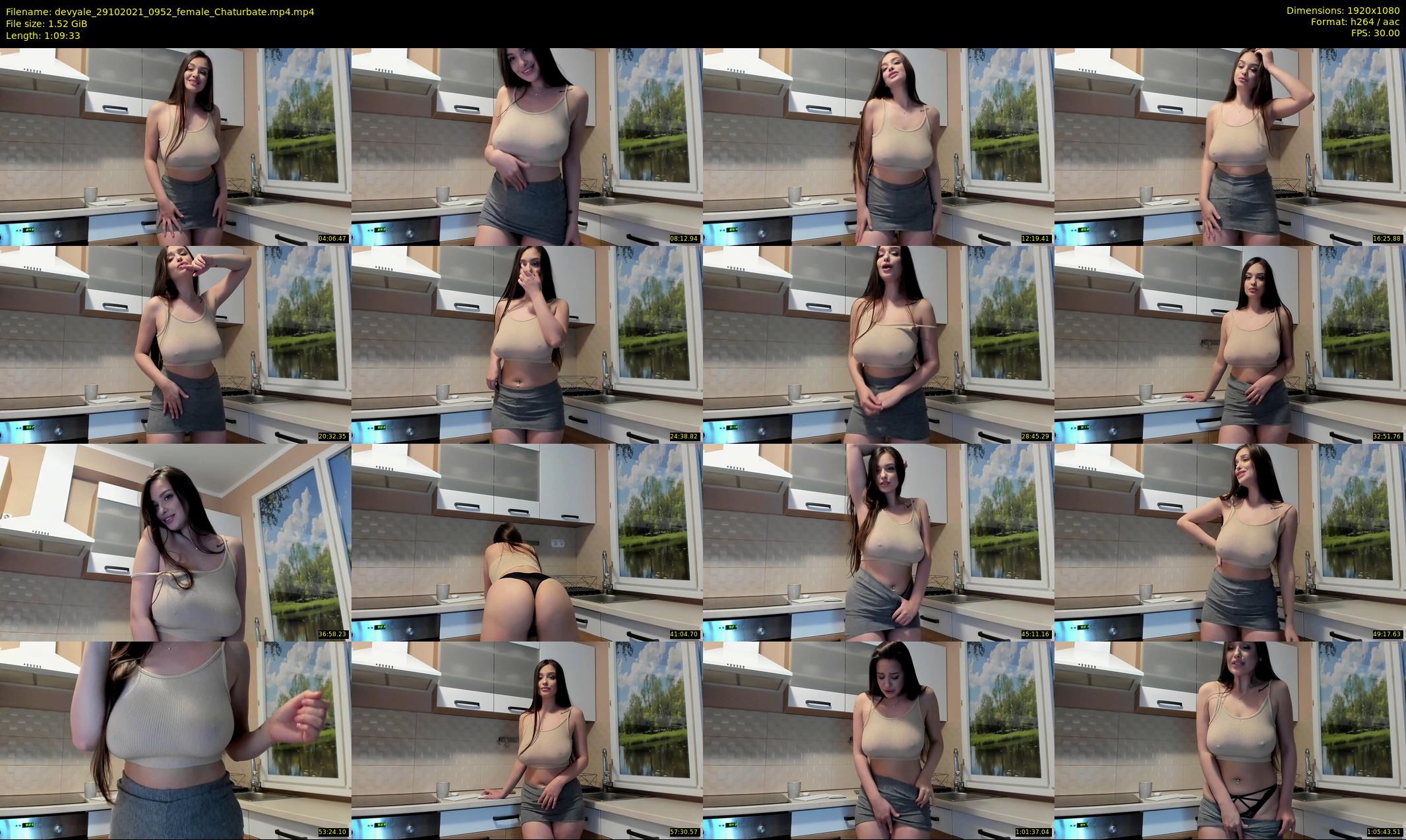 devyale — 70 minute Chaturbate female cam show recording, 1080p, Oct 29, 2021