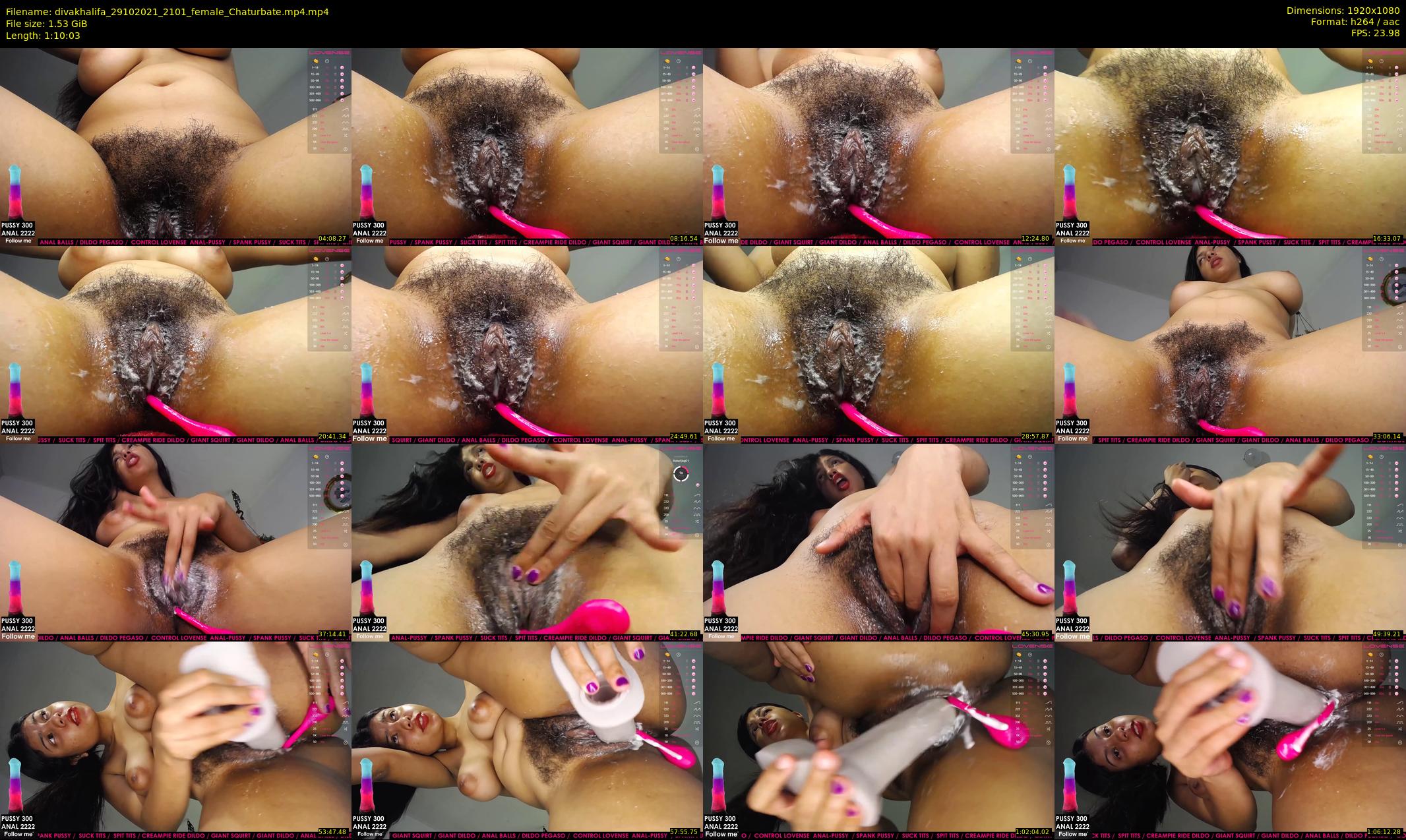 divakhalifa — 71 minute Chaturbate female cam show recording, 1080p, Oct 29, 2021