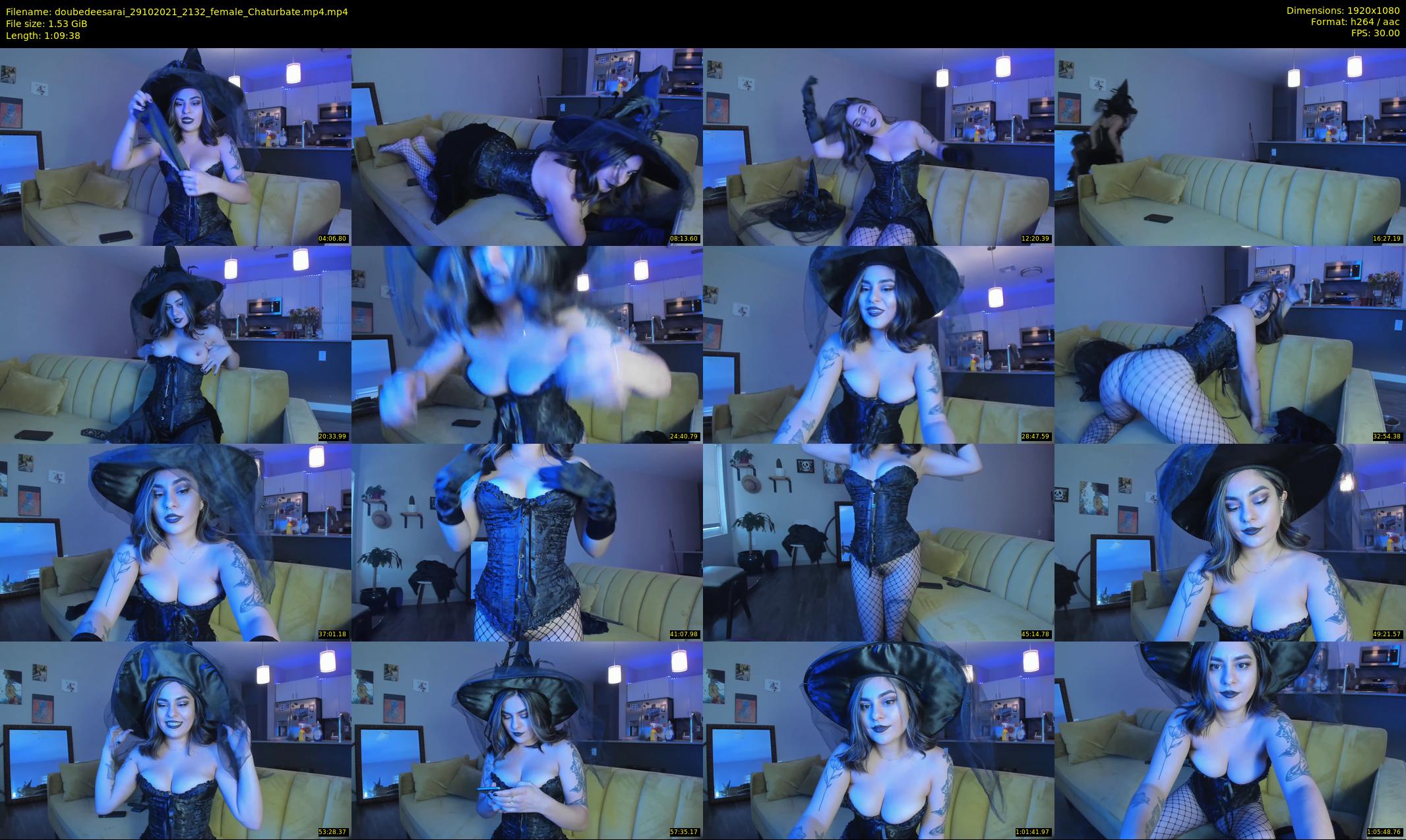 doubedeesarai — 70 minute Chaturbate female cam show recording, 1080p, Oct 29, 2021