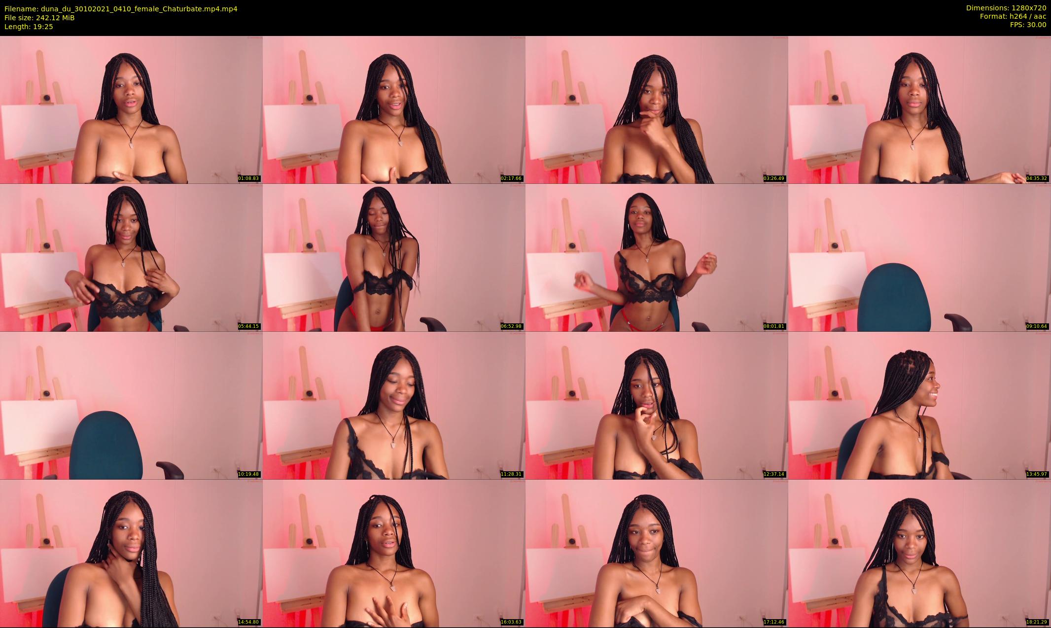 duna_du — 20 minute Chaturbate female cam show recording, 720p, Oct 30, 2021