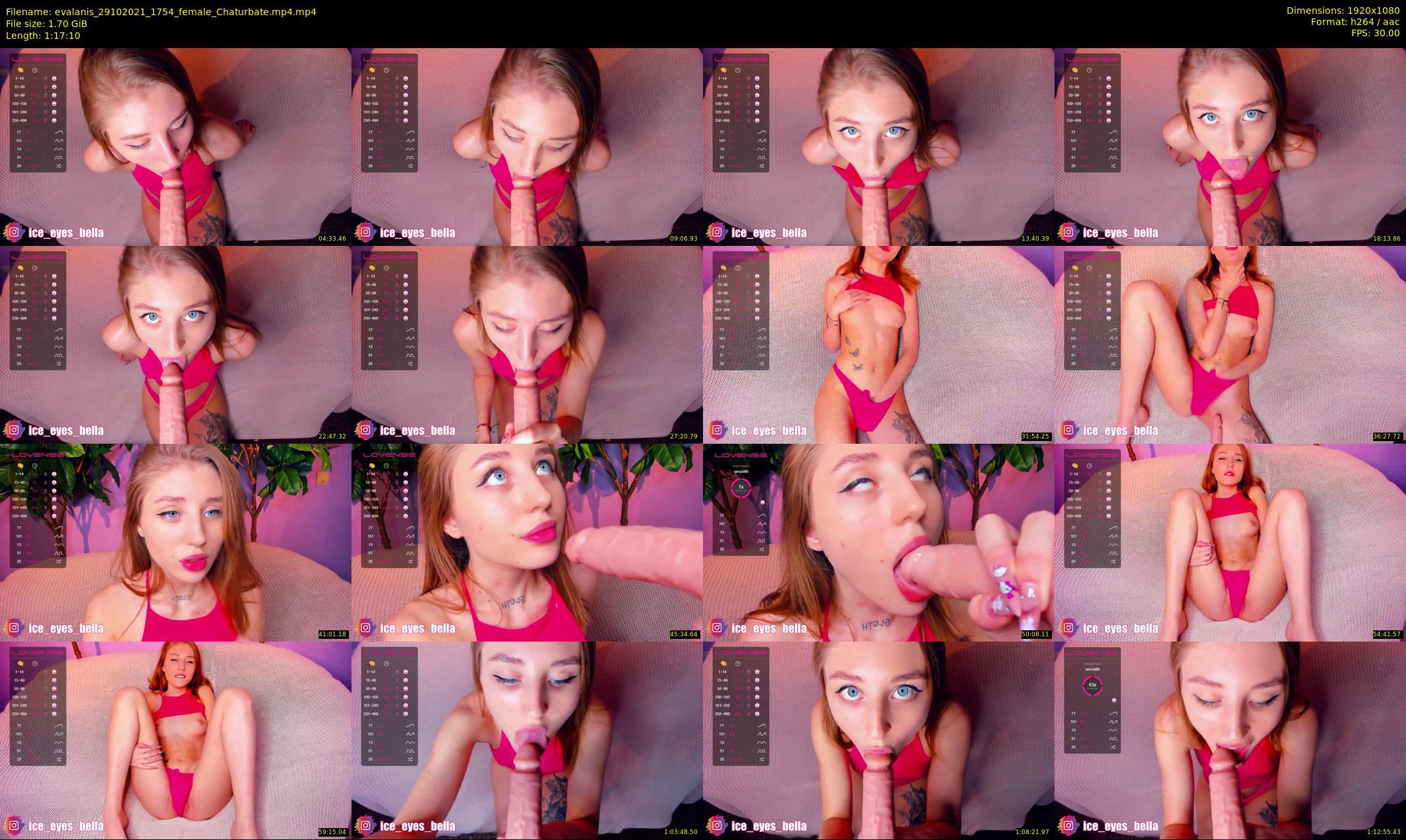 evalanis — 78 minute Chaturbate couple cam show recording, 1080p, Oct 29, 2021