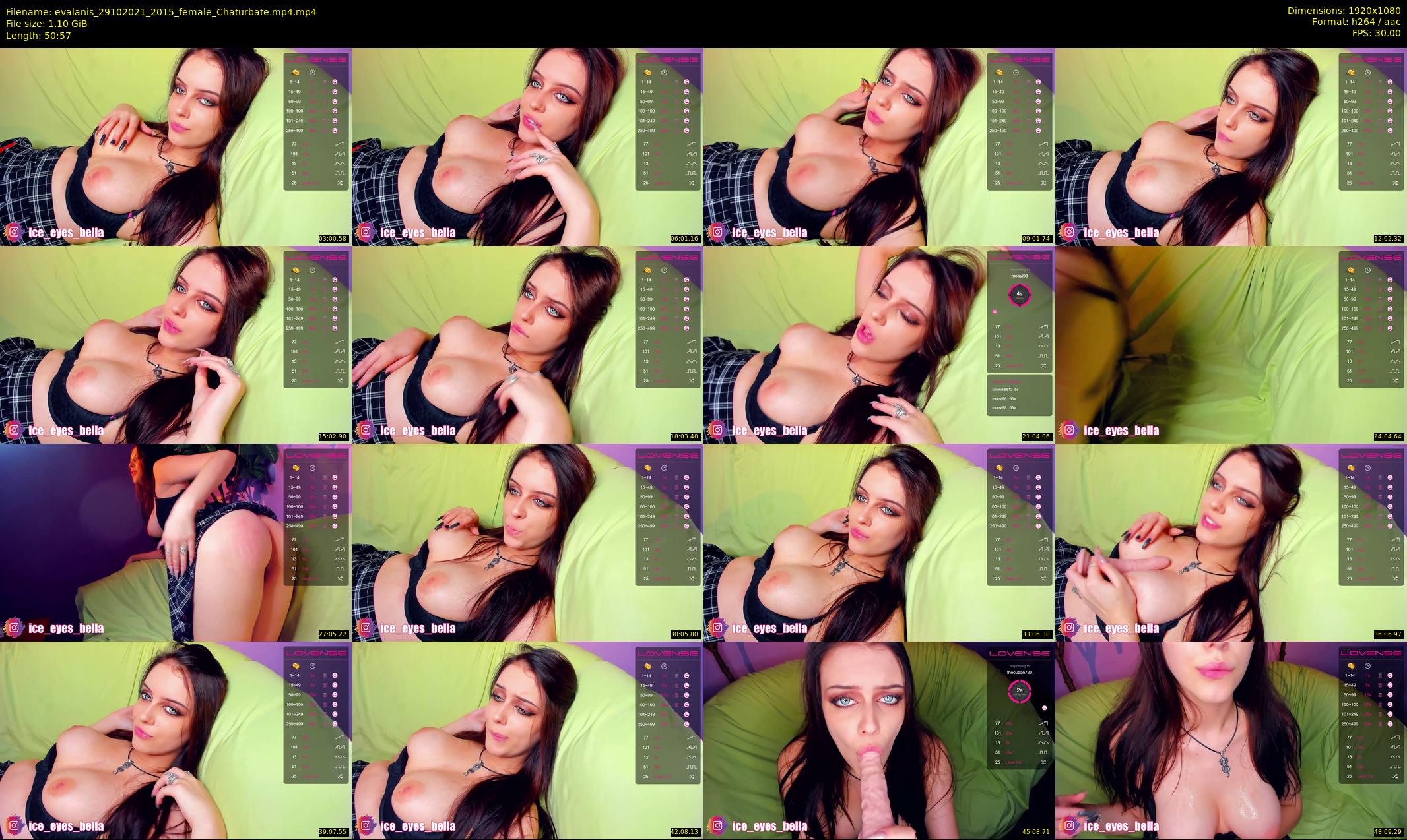 evalanis — 51 minute Chaturbate couple cam show recording, 1080p, Oct 29, 2021