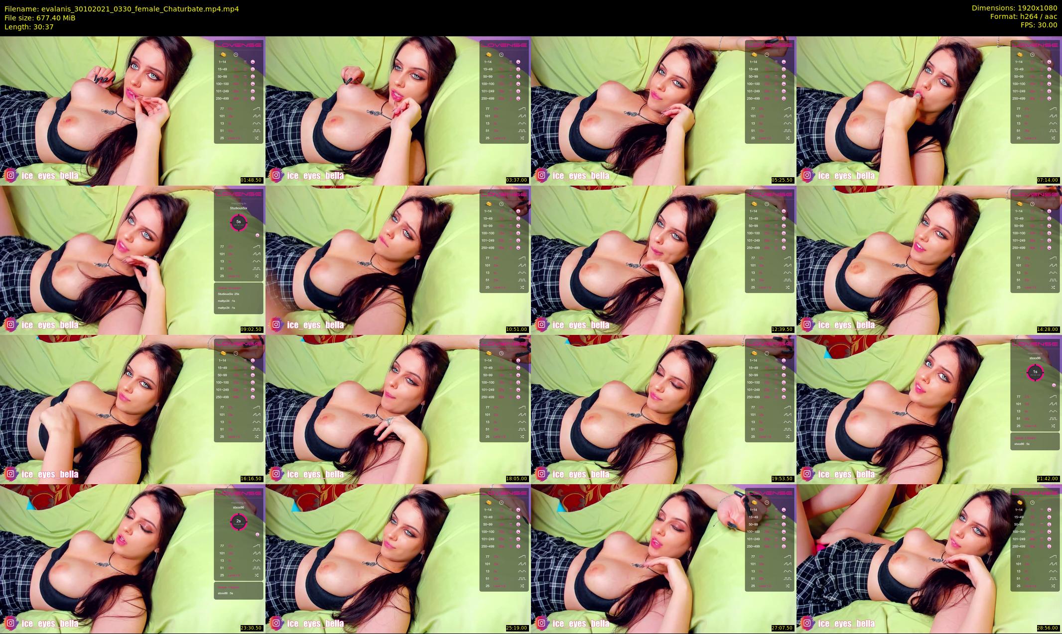 evalanis — 31 minute Chaturbate couple cam show recording, 1080p, Oct 30, 2021