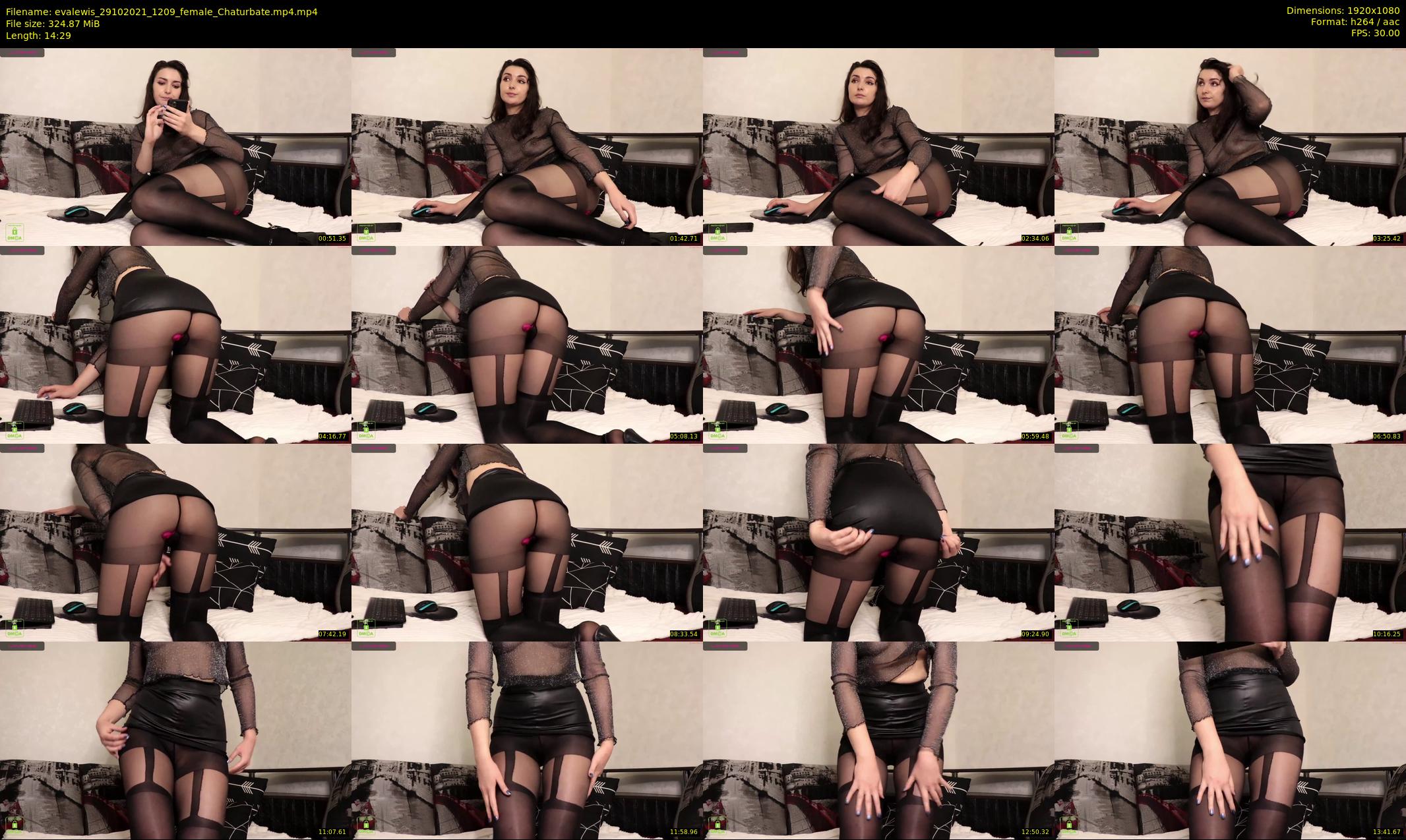evalewis — 15 minute Chaturbate female cam show recording, 1080p, Oct 29, 2021