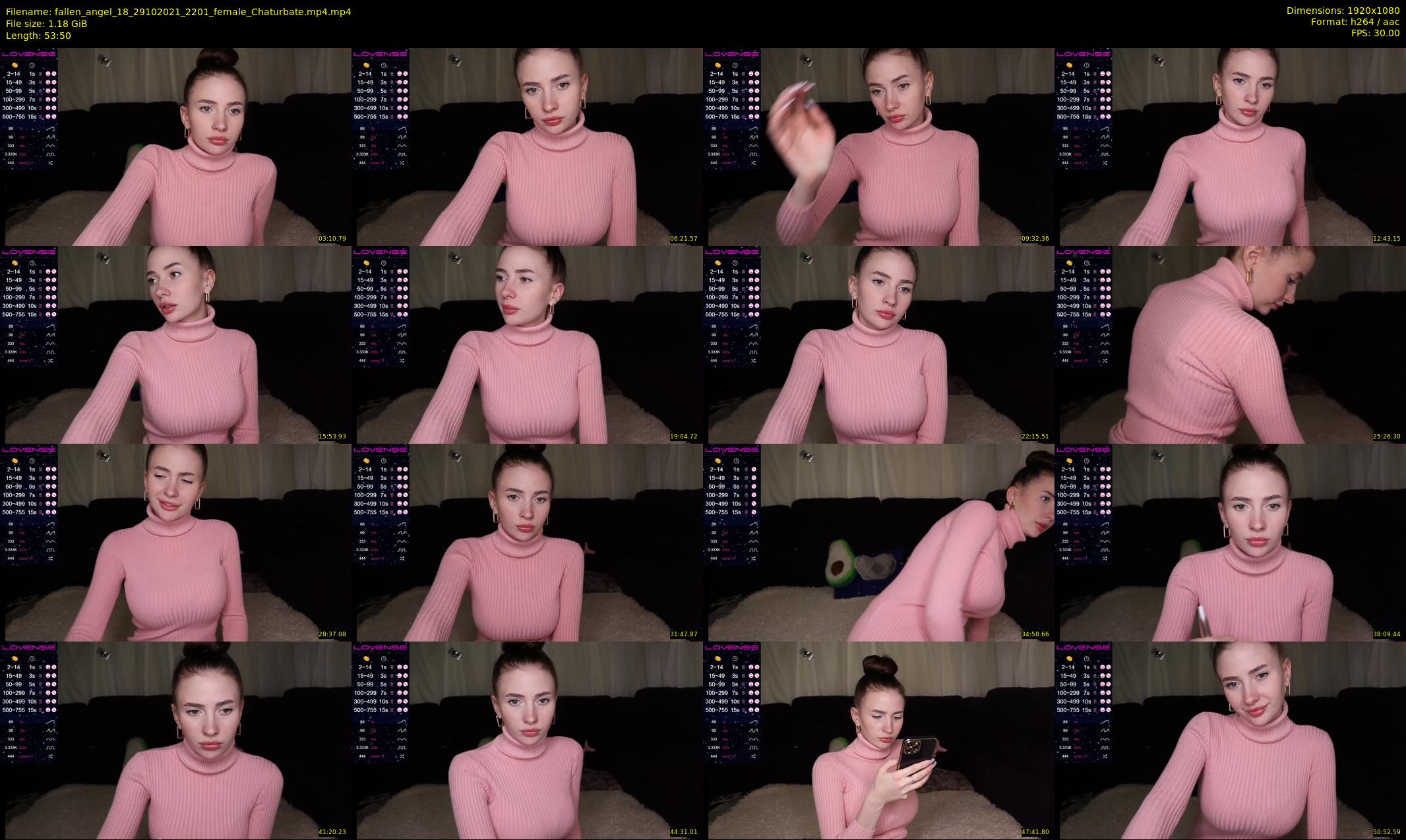 fallen_angel_18 — 54 minute Chaturbate female cam show recording, 1080p, Oct 29, 2021